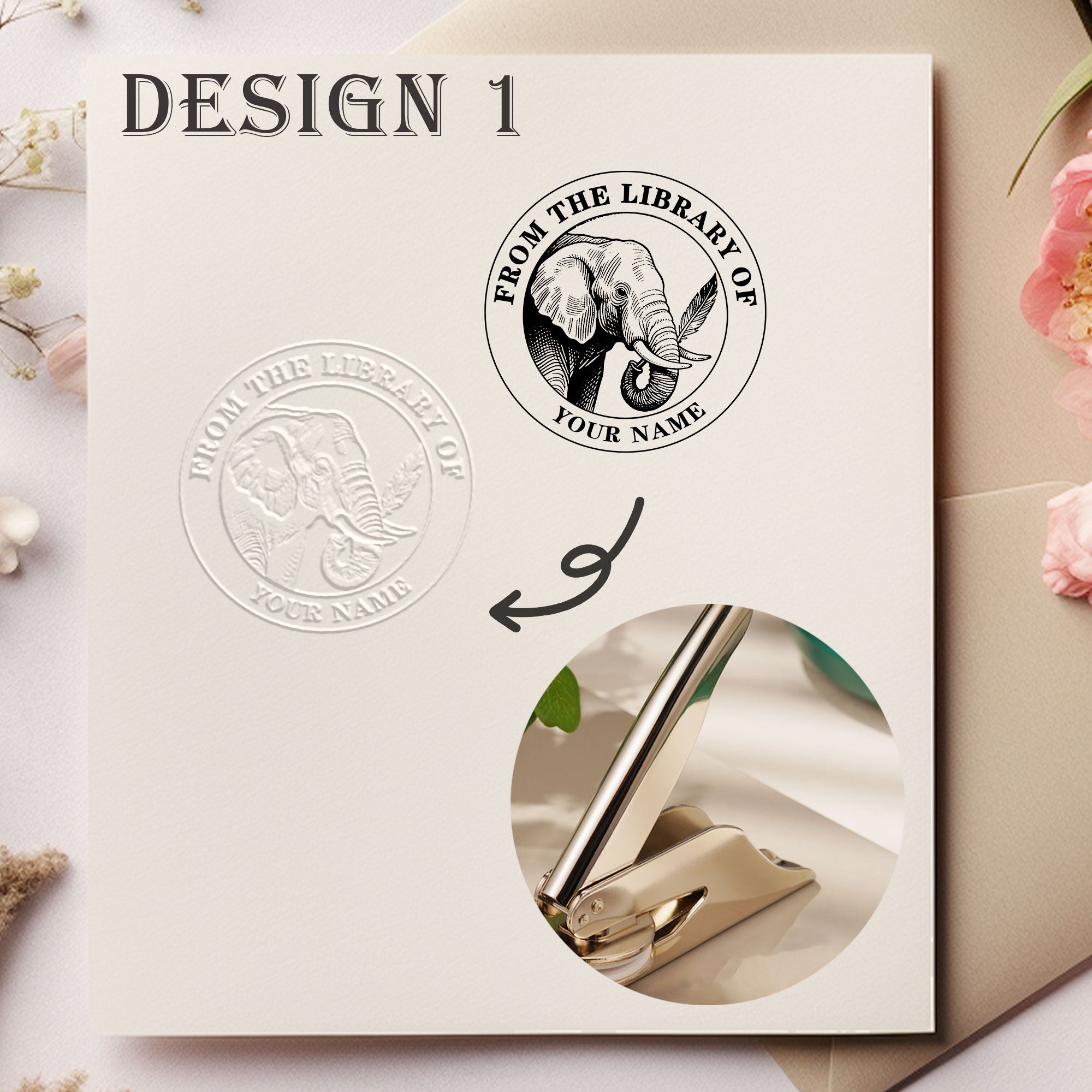 Custom Vintage Style Embosser