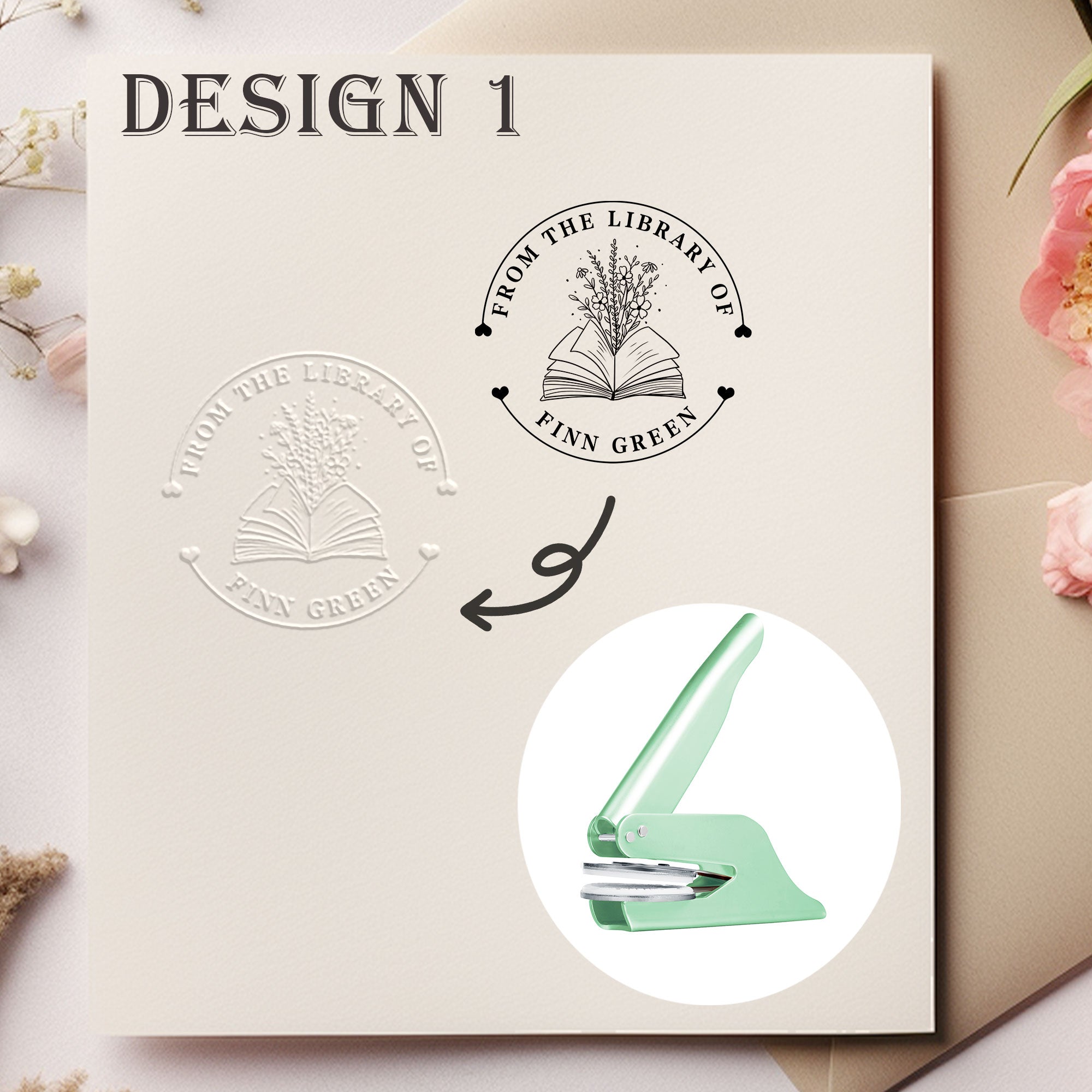 Custom Handmade Paper Embosser