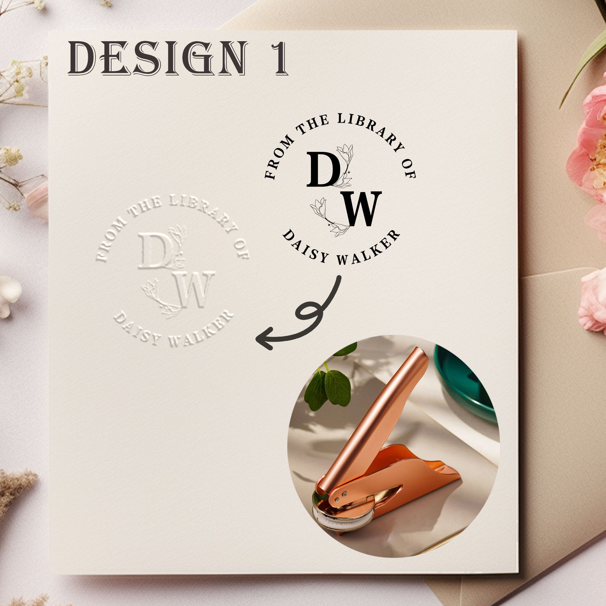 Custom Literary Art Embosser