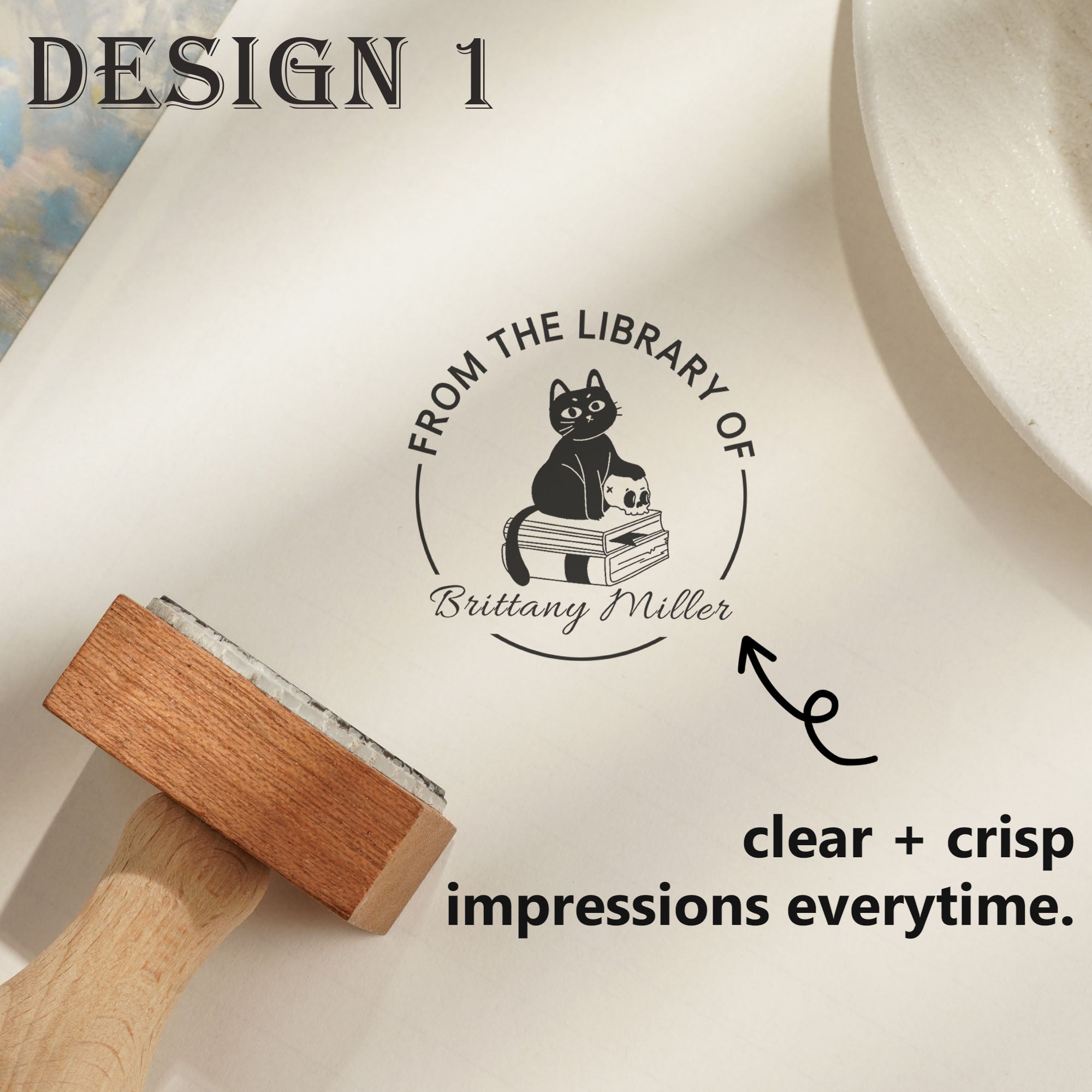 Custom Collector Rubber Stamp