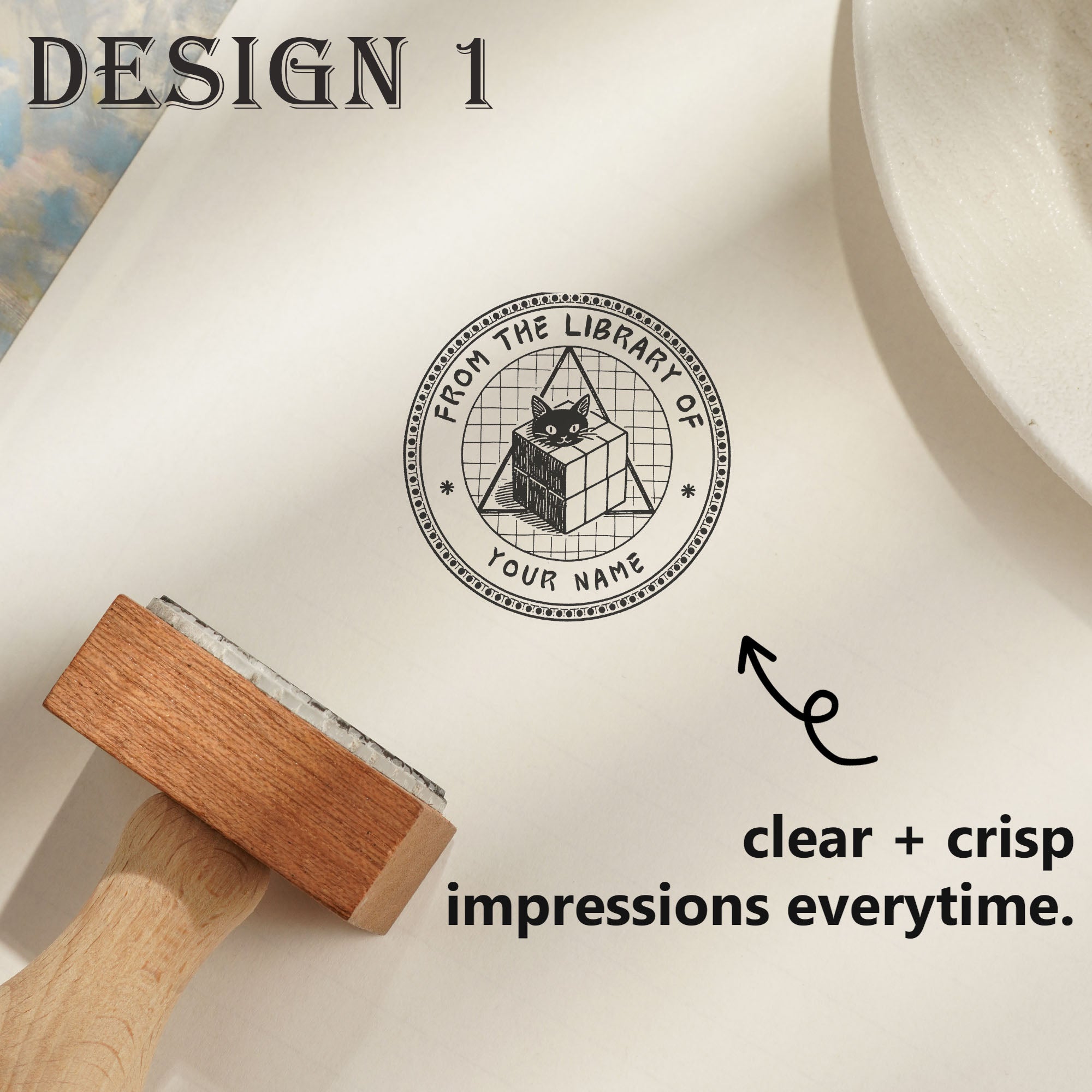 Gift Custom Rubber Stamp
