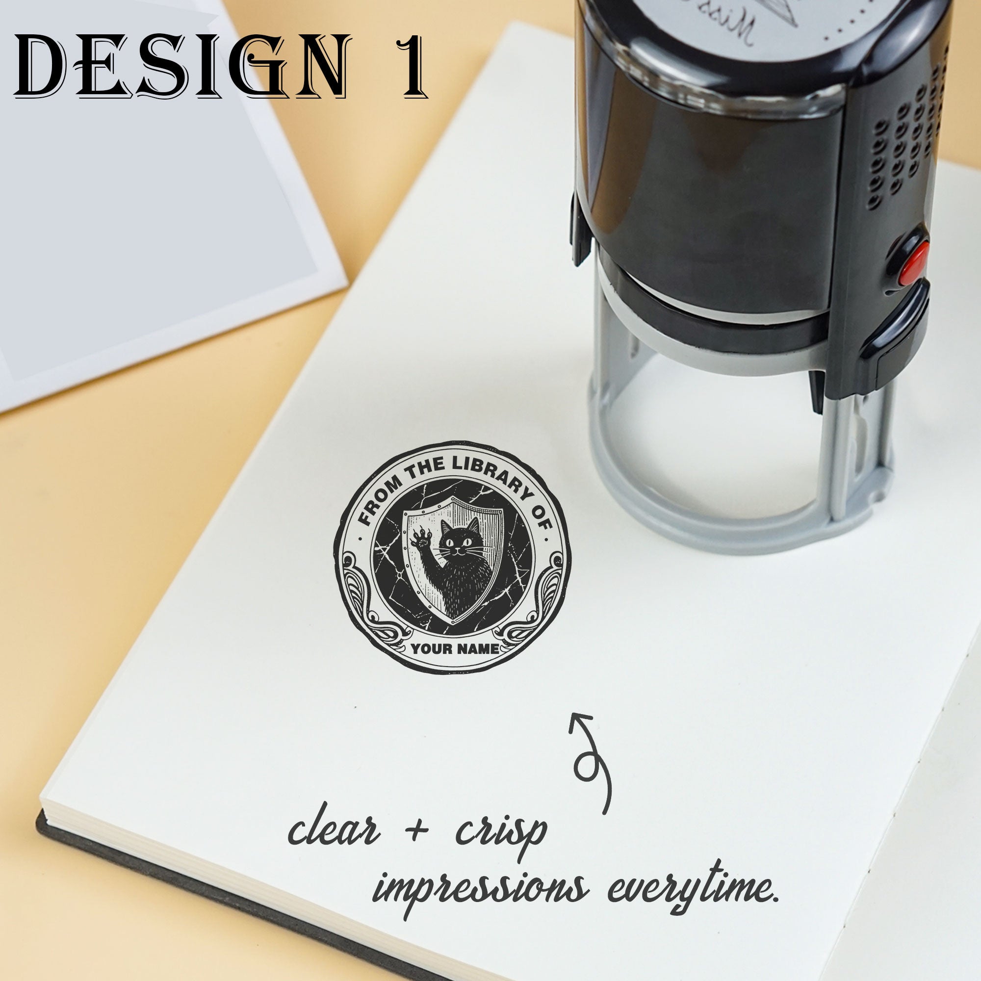 Retro Self‑inking Stamp