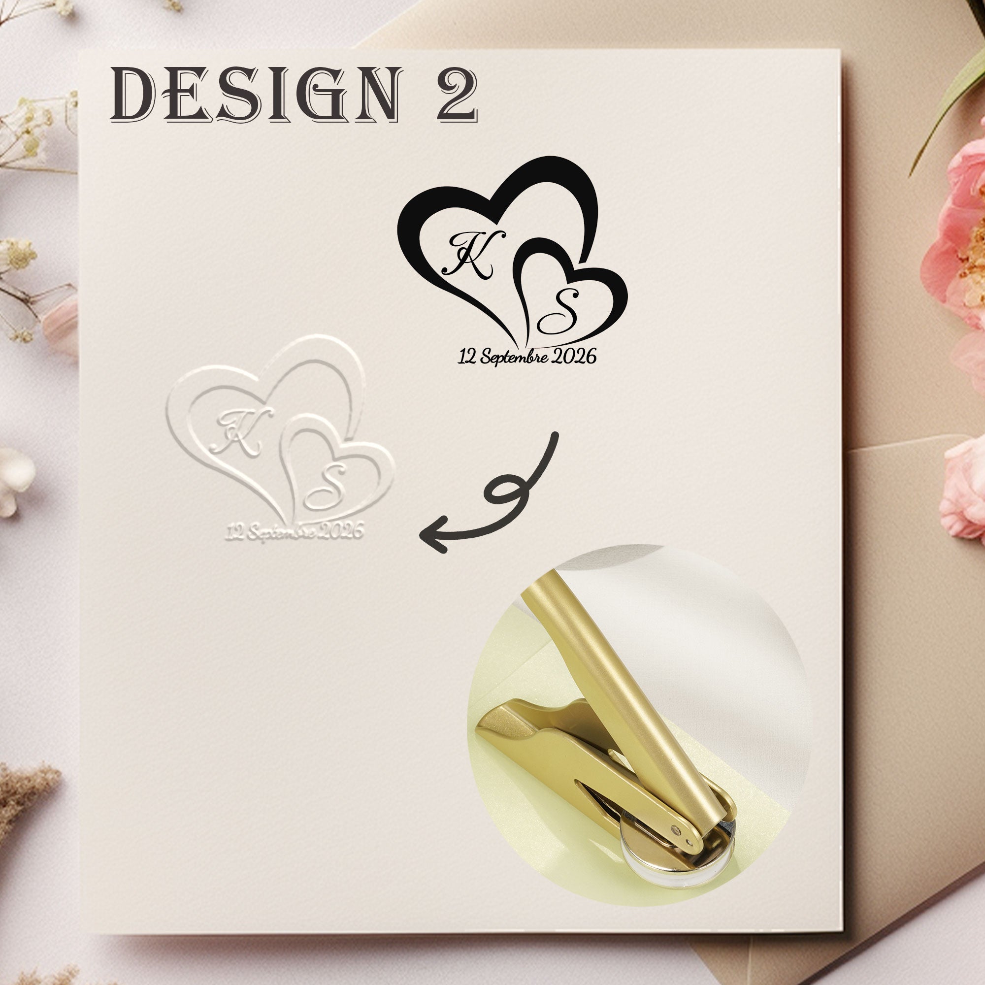 Custom Wedding Gift Embosser