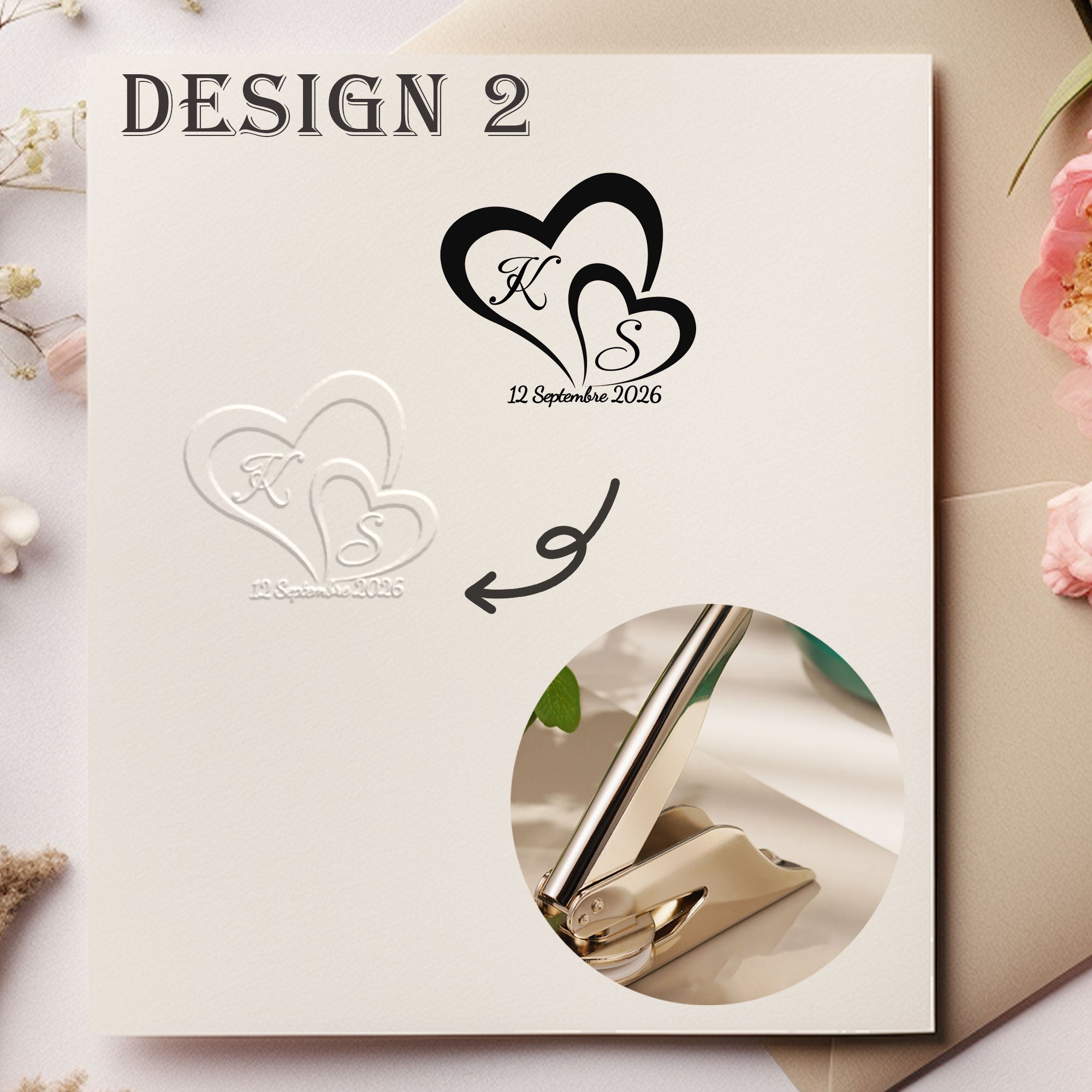 Custom Wedding Gift Embosser