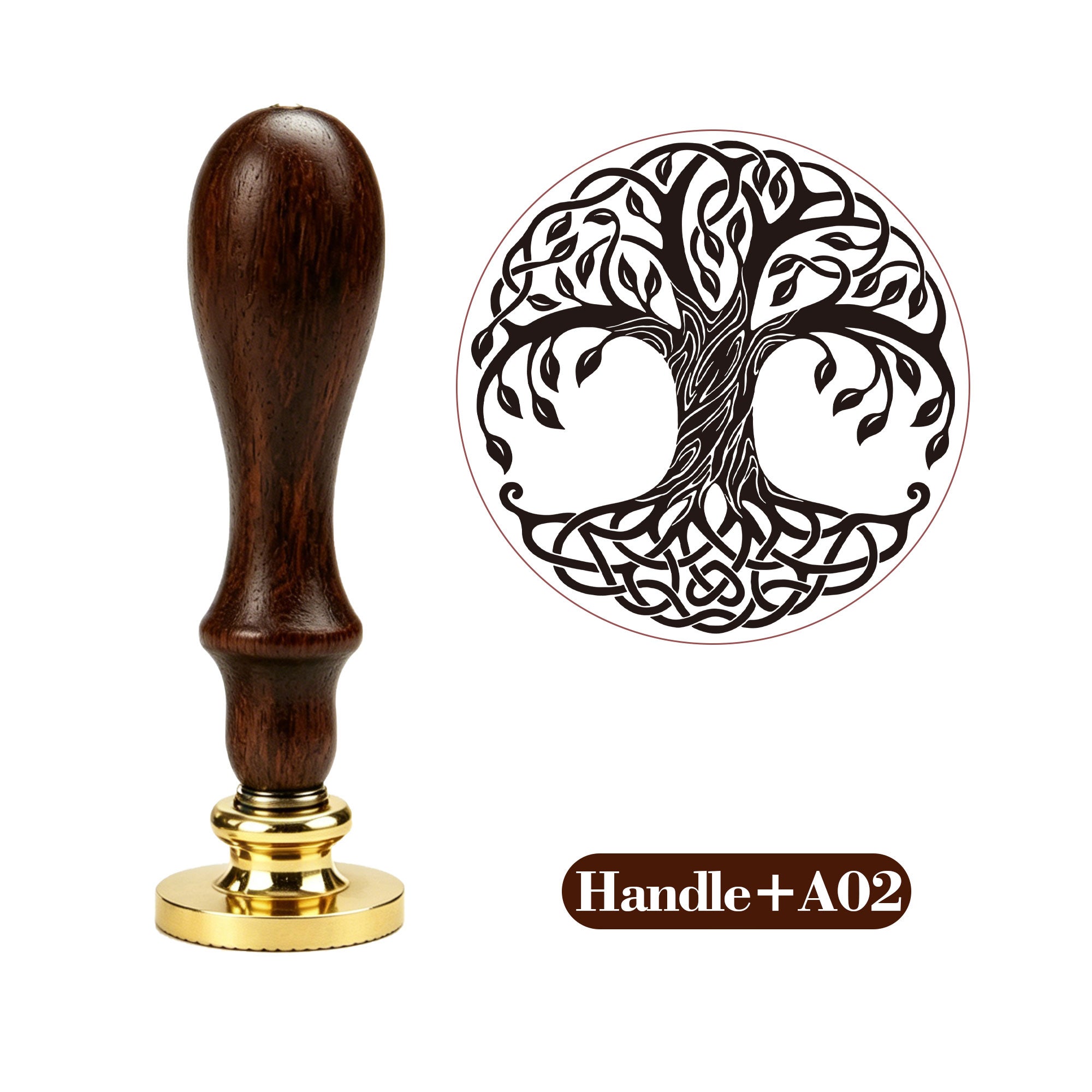 Tree-shaped wax seal