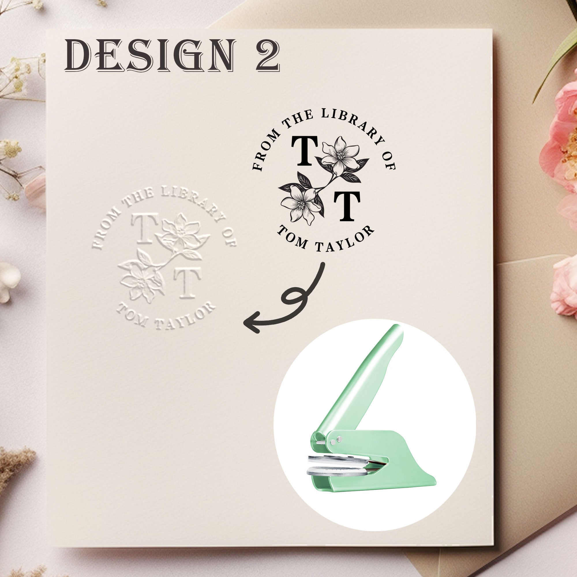 Custom Literary Art Embosser