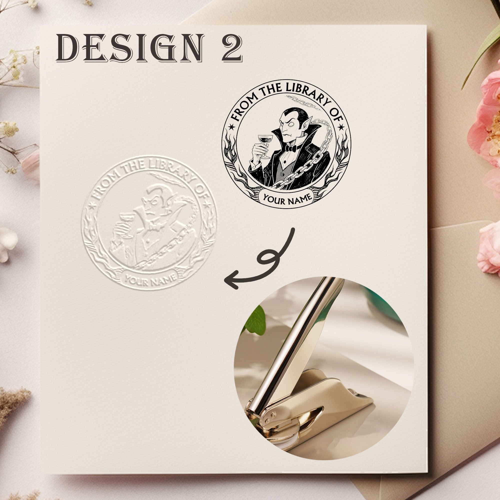 Custom Modern Design Embosser