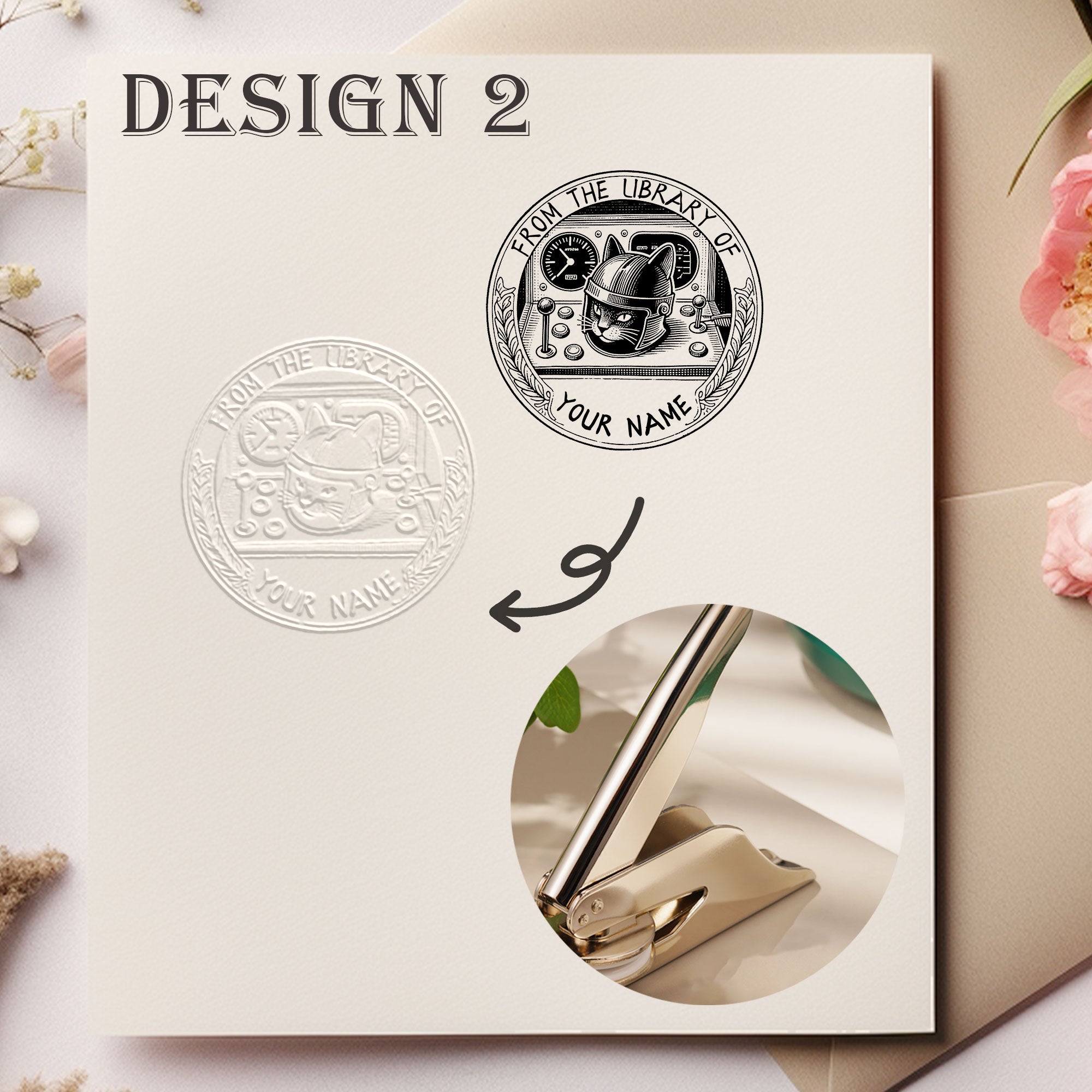 Custom Metal Seal Embosser