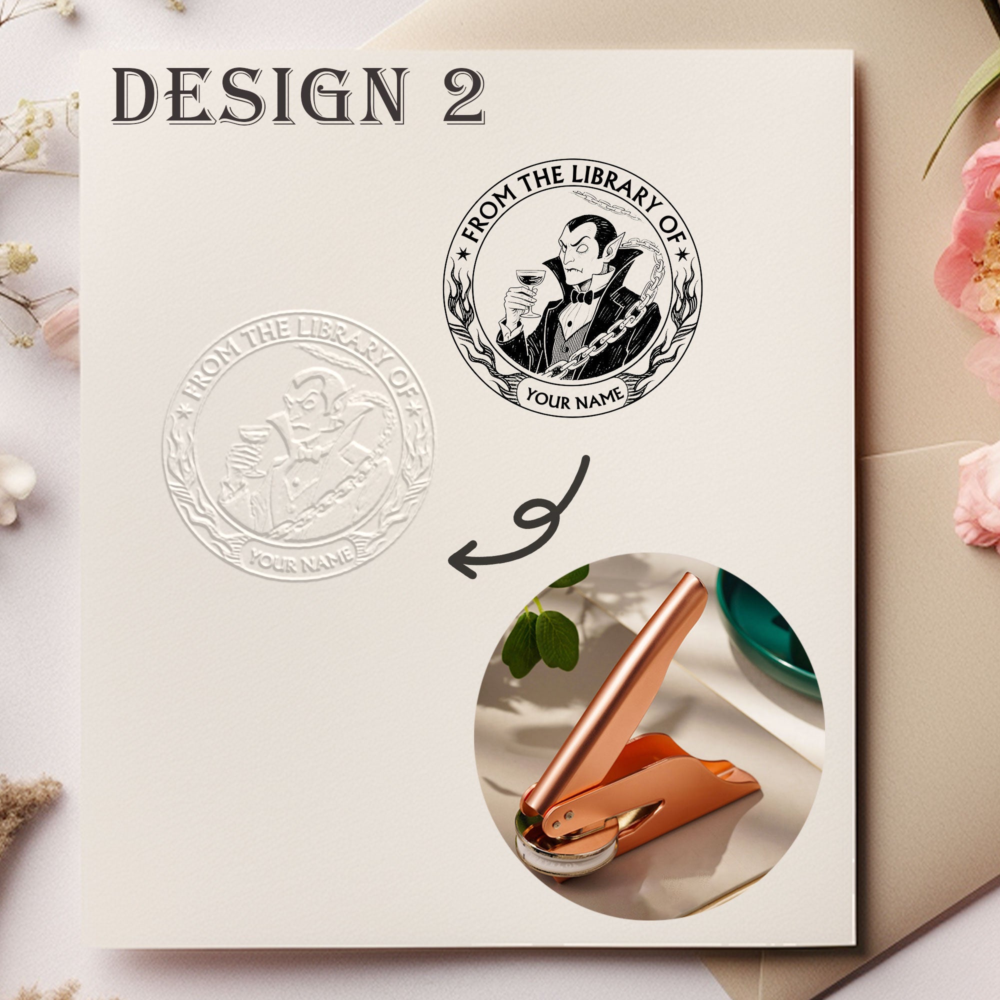 Custom Modern Design Embosser
