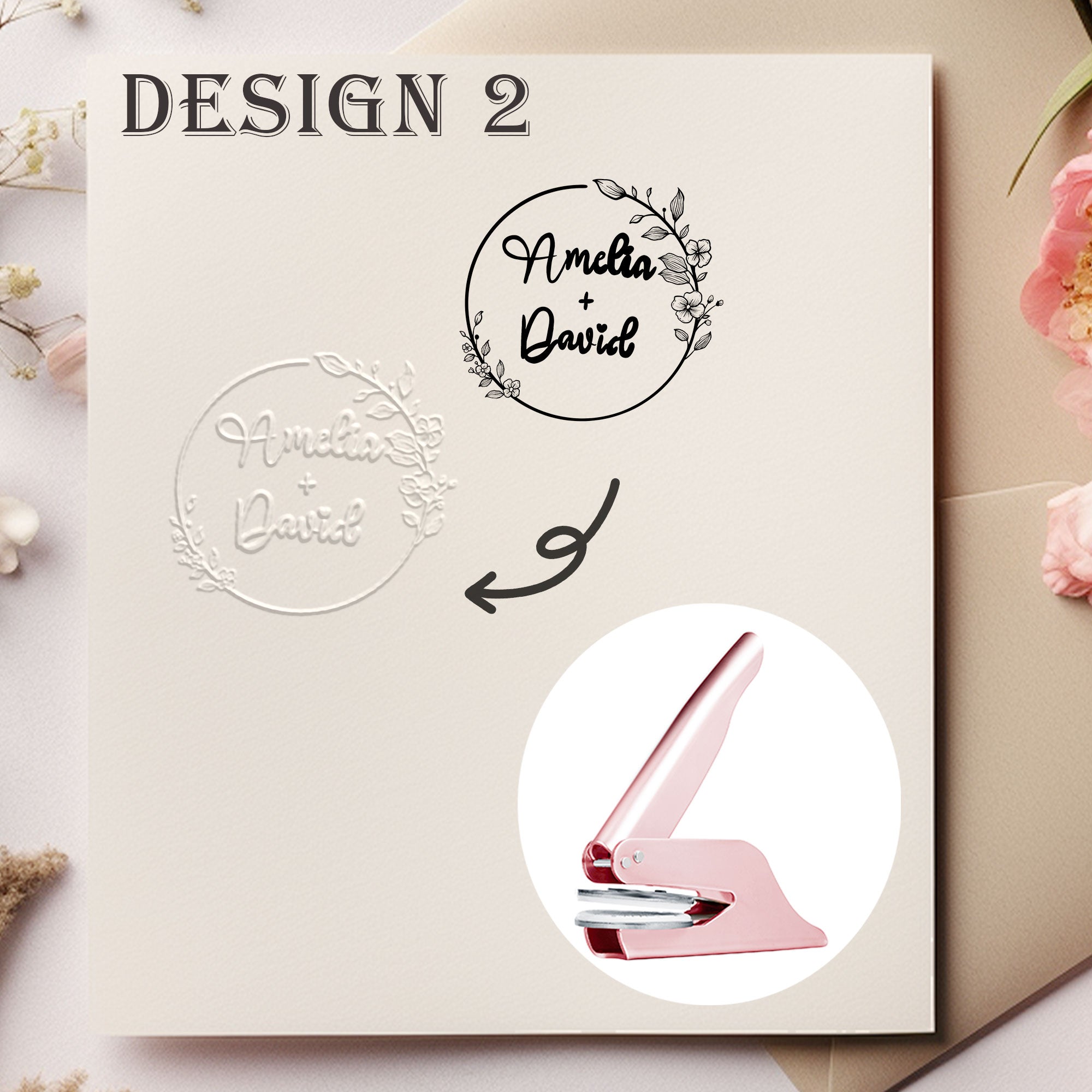 Custom Mailing Wedding Embosser