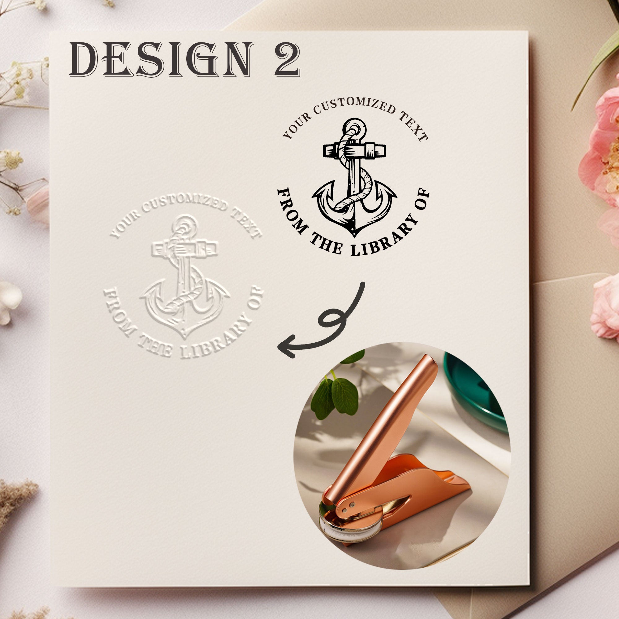 Custom Journal Paper Embosser