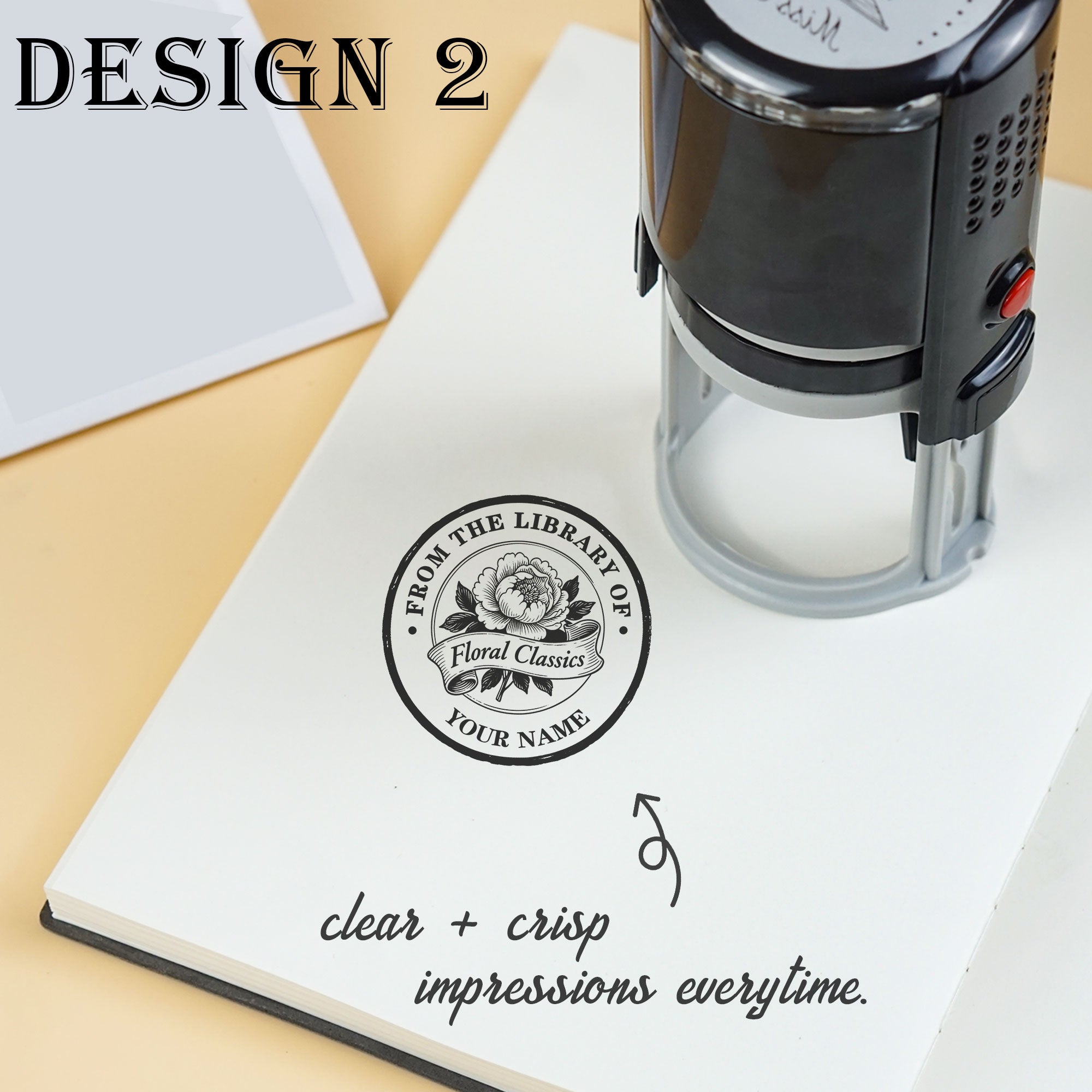 Modern Self‑inking Stamp