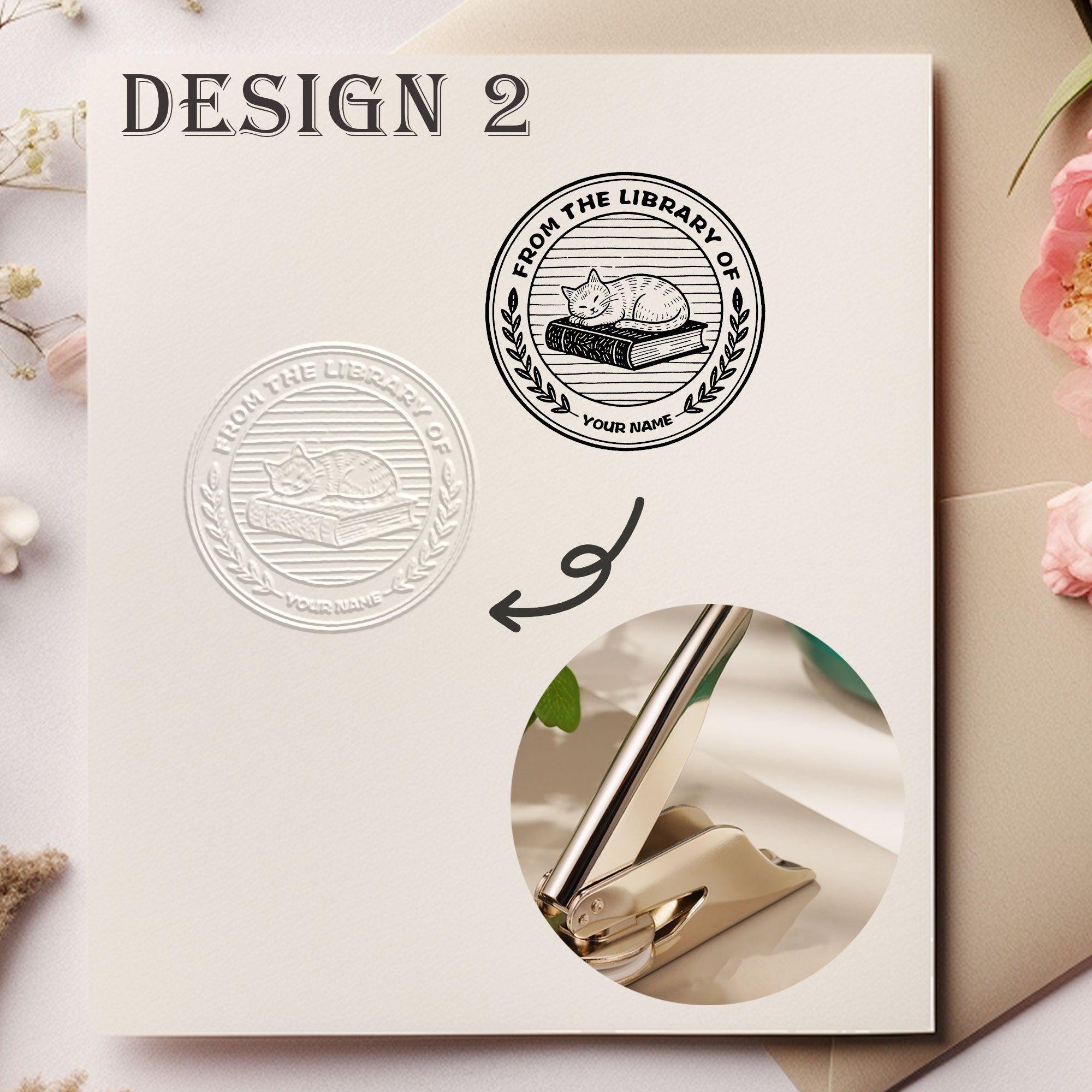 Custom metal embossing machine