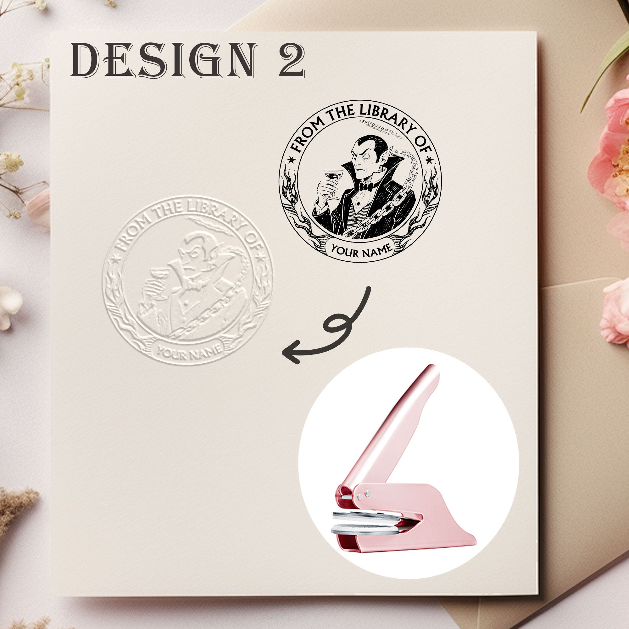 Custom Modern Design Embosser