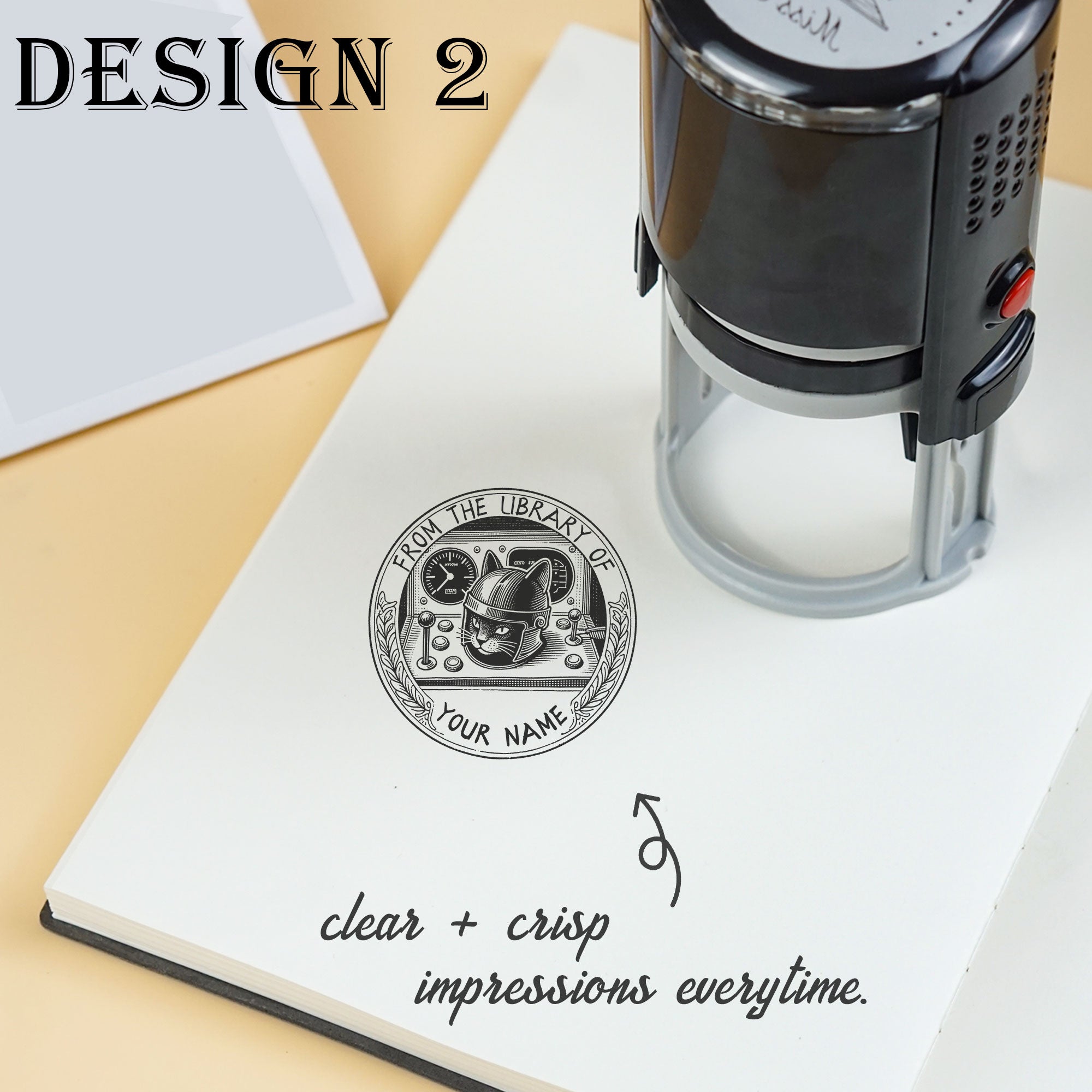 Vintage Self‑inking Stamp