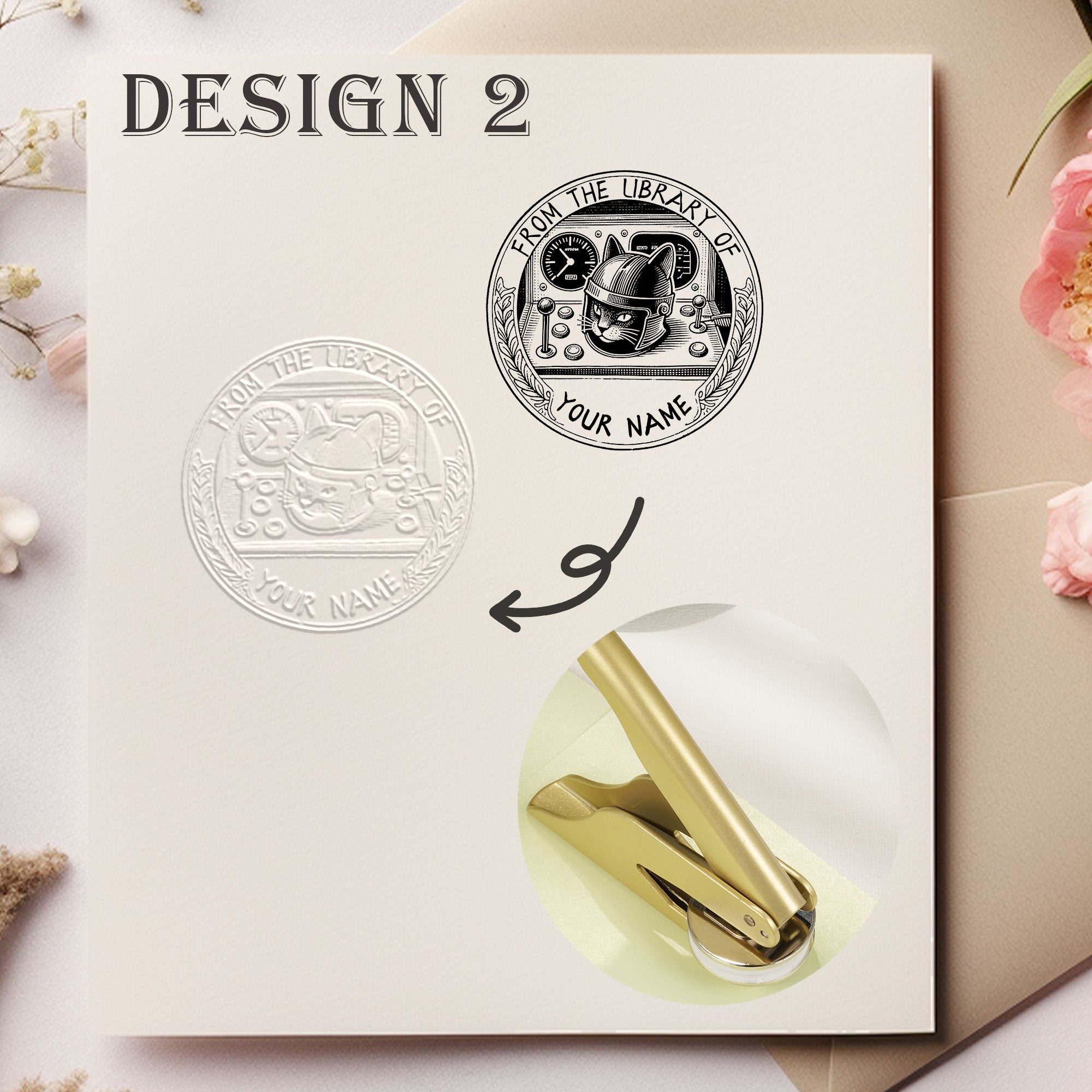Custom Metal Seal Embosser