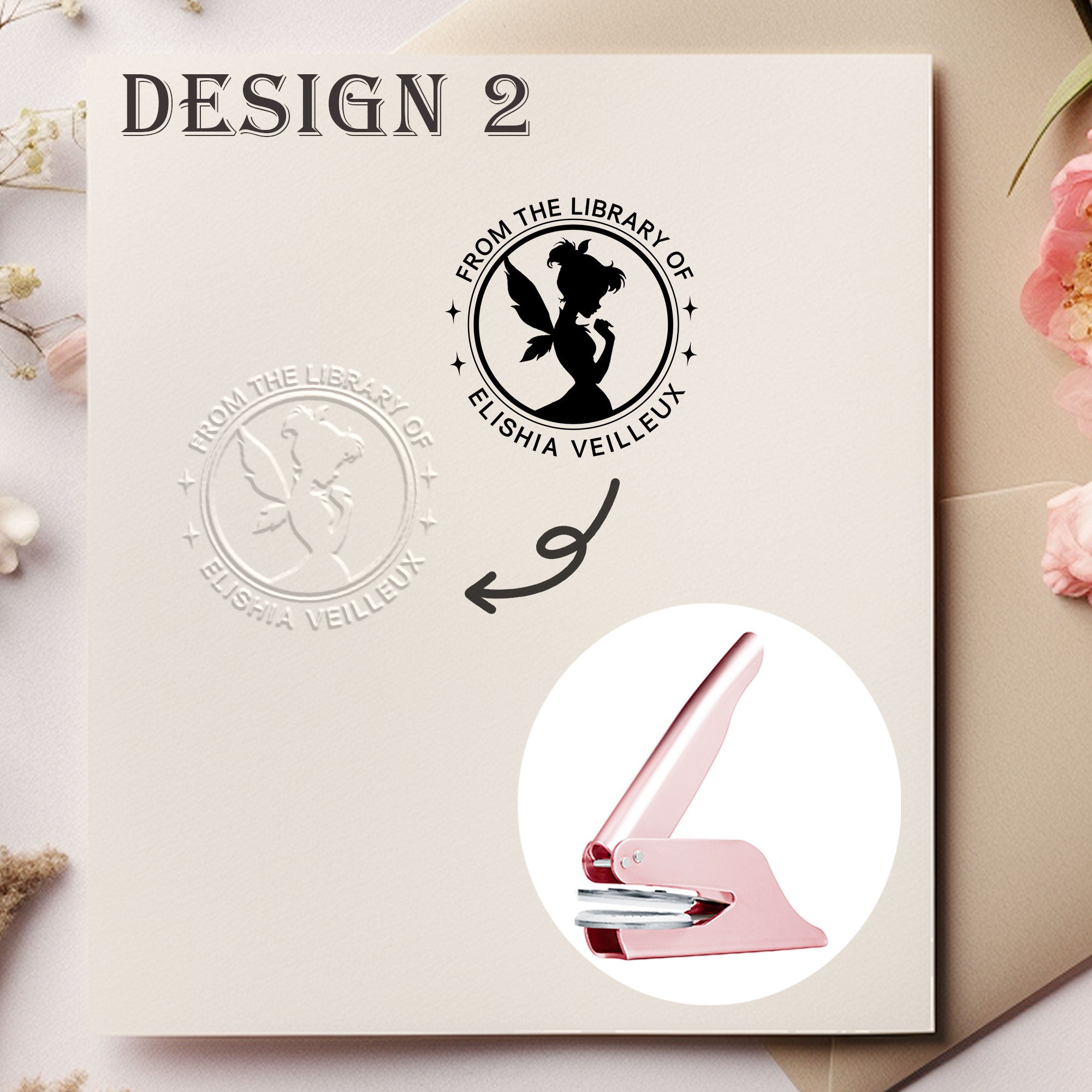 Custom Decor Book Embosser