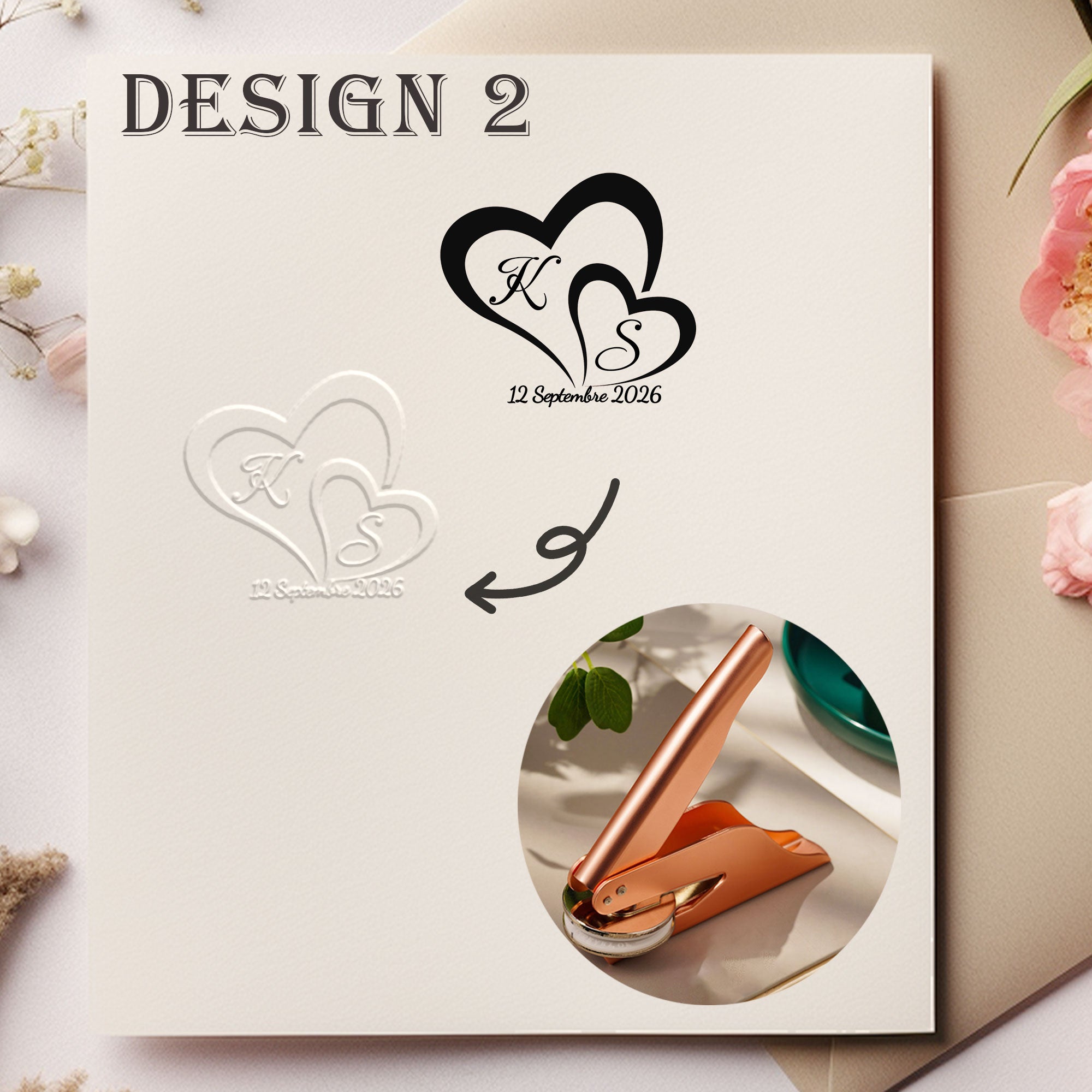 Custom Wedding Gift Embosser
