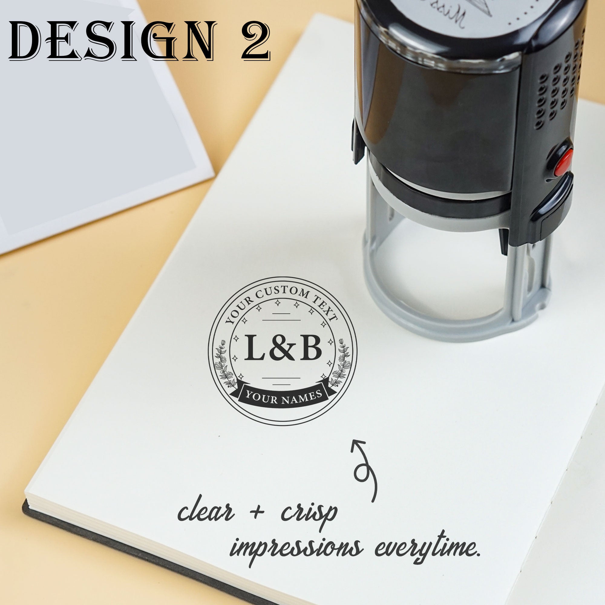 Modern Self‑inking Stamp
