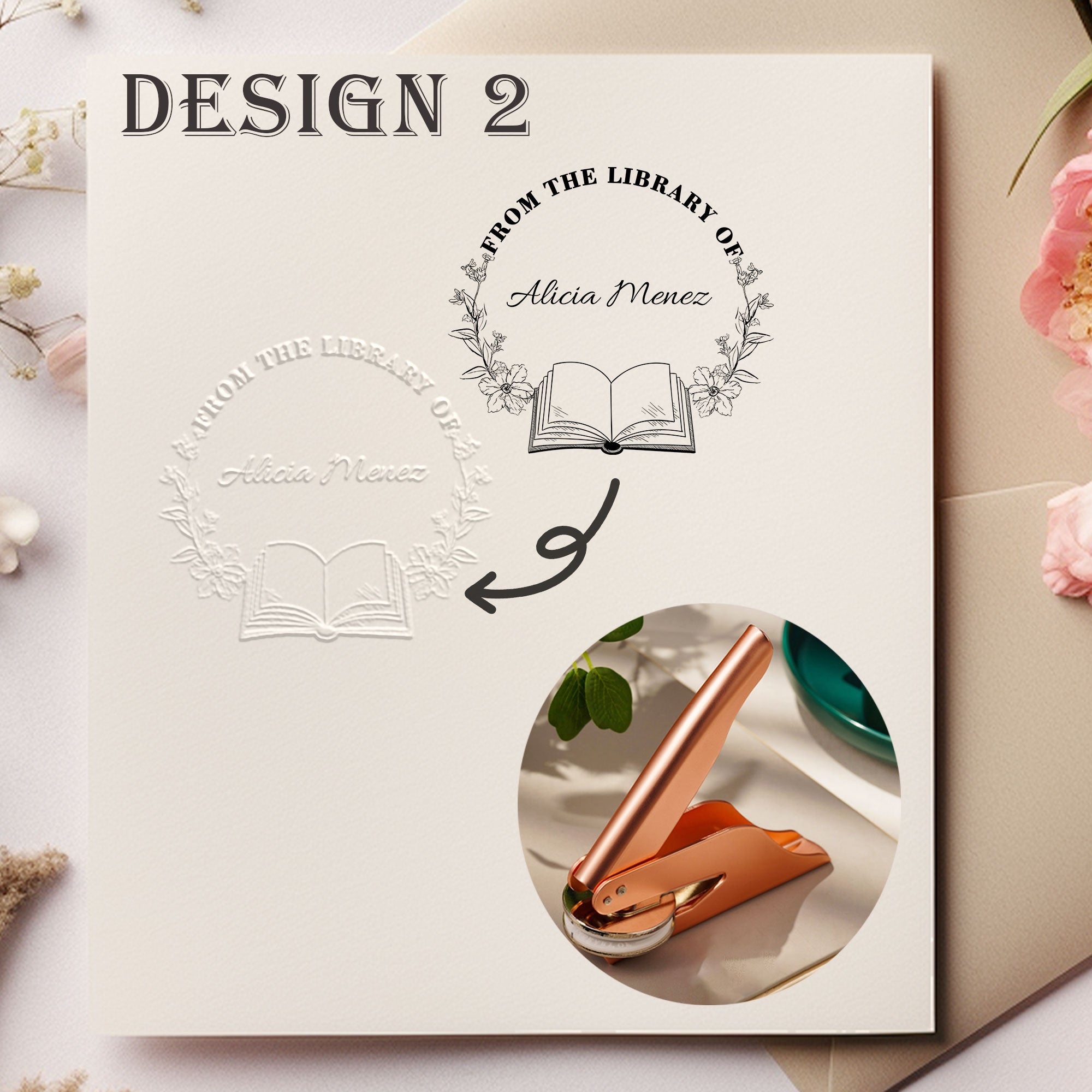 Custom Simple Style Embosser
