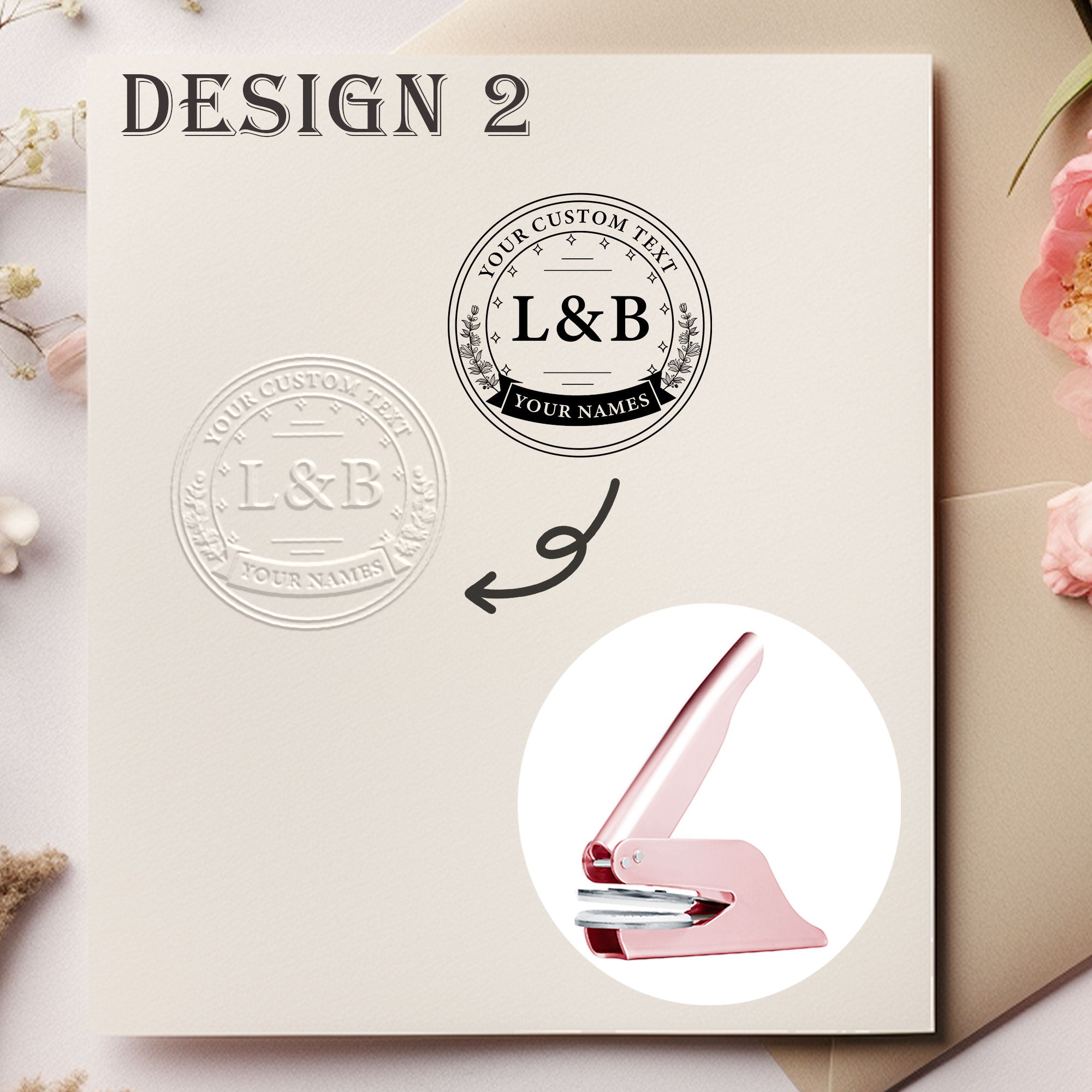 Custom Home Stationery Embosser