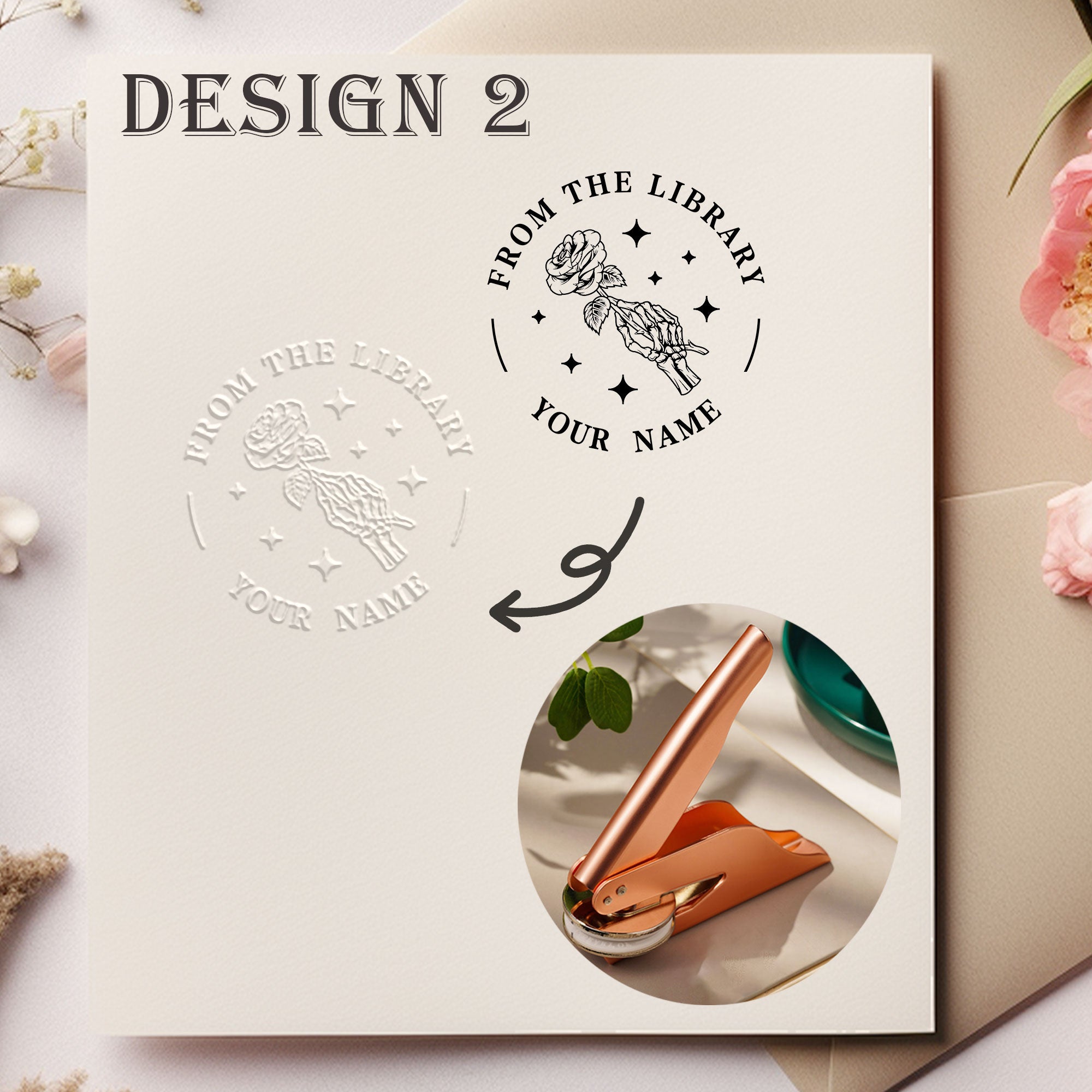 Custom Artistic Seal Embosser