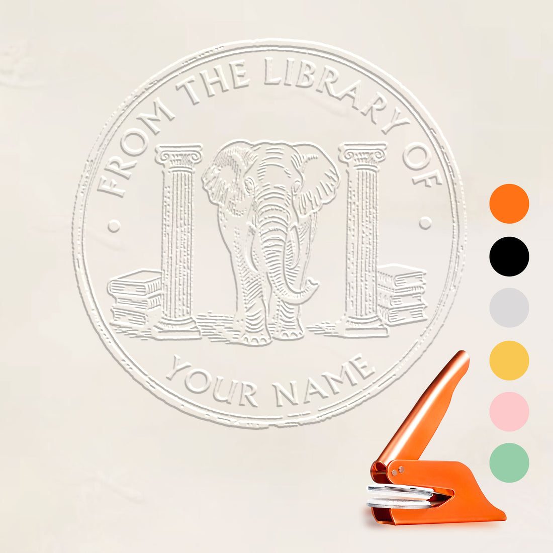 Custom Elegant Paper Embosser