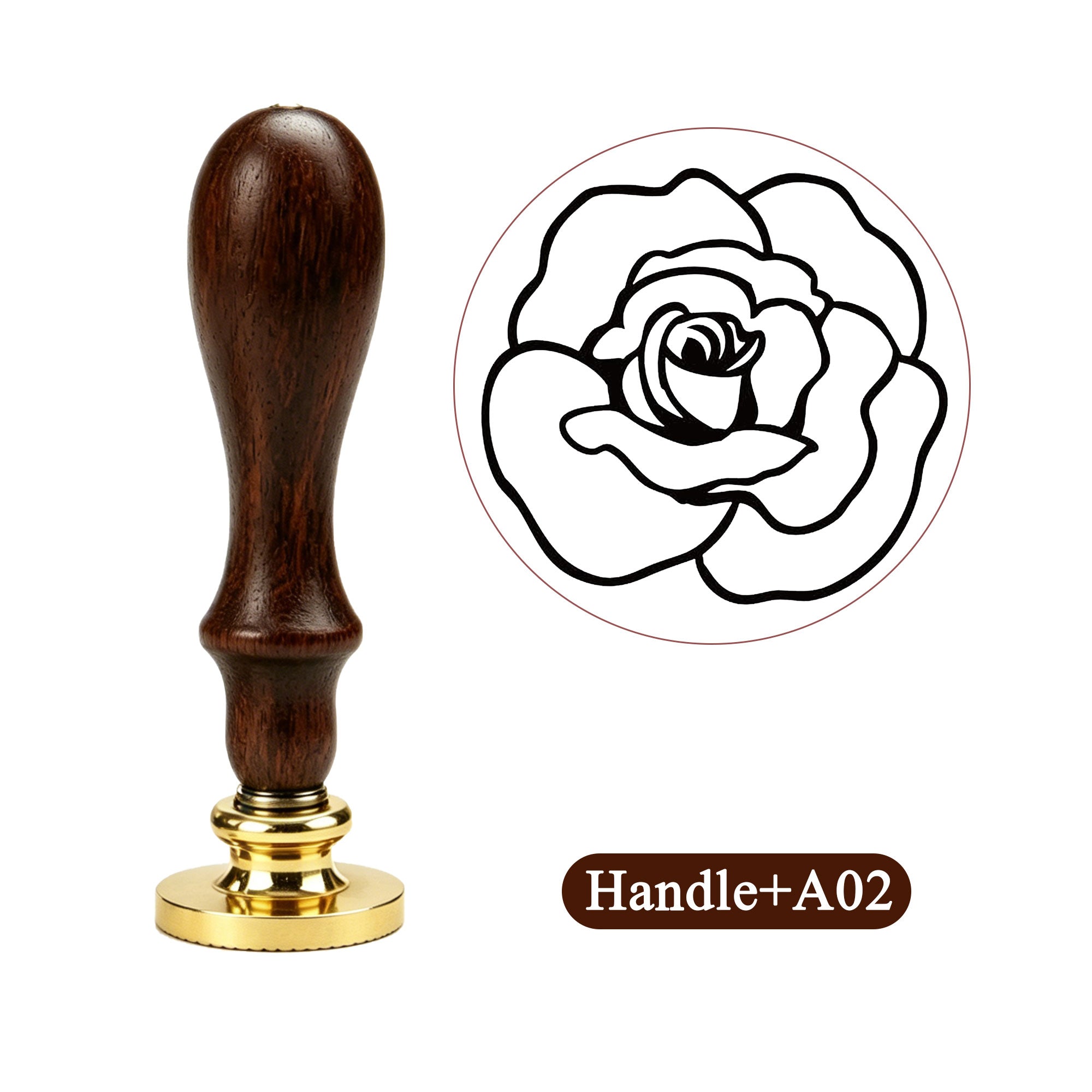 Sealing wax seal letter decor tool