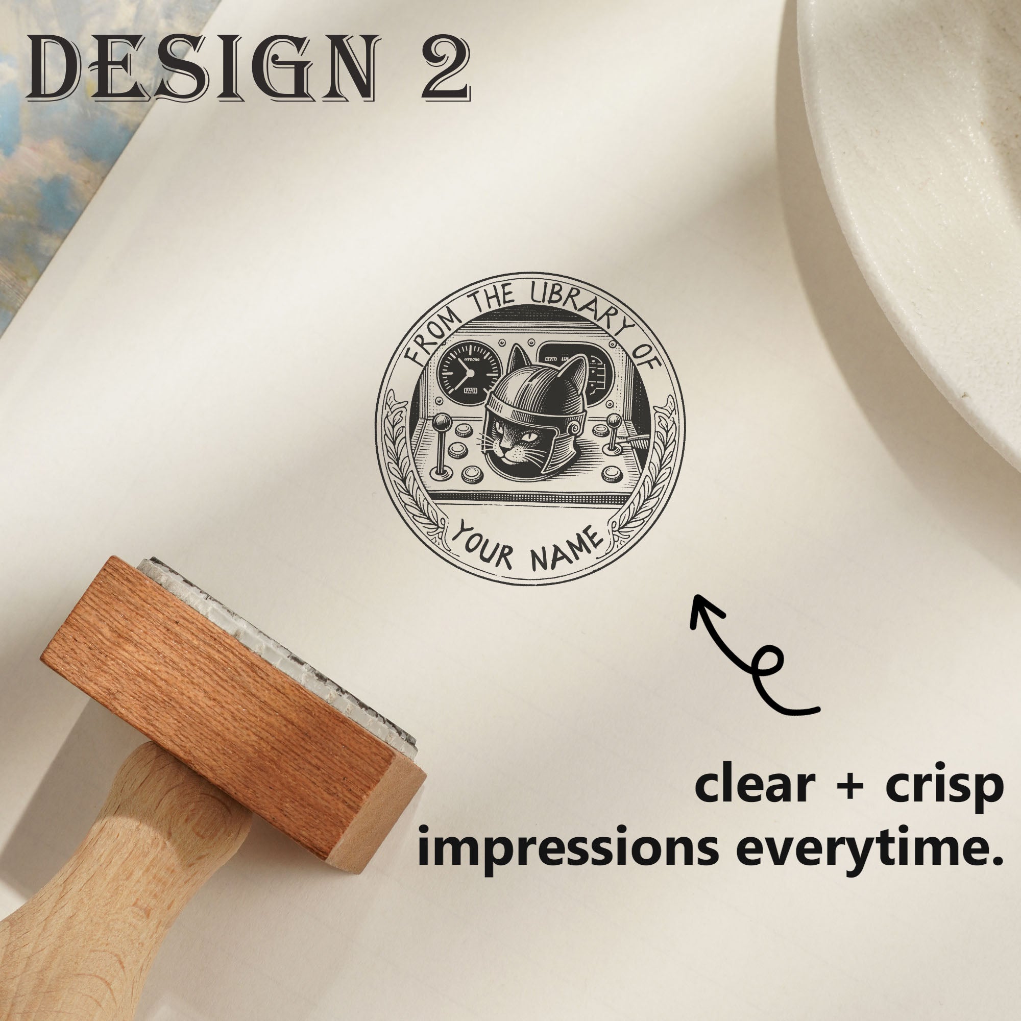 Gift Custom Rubber Stamp