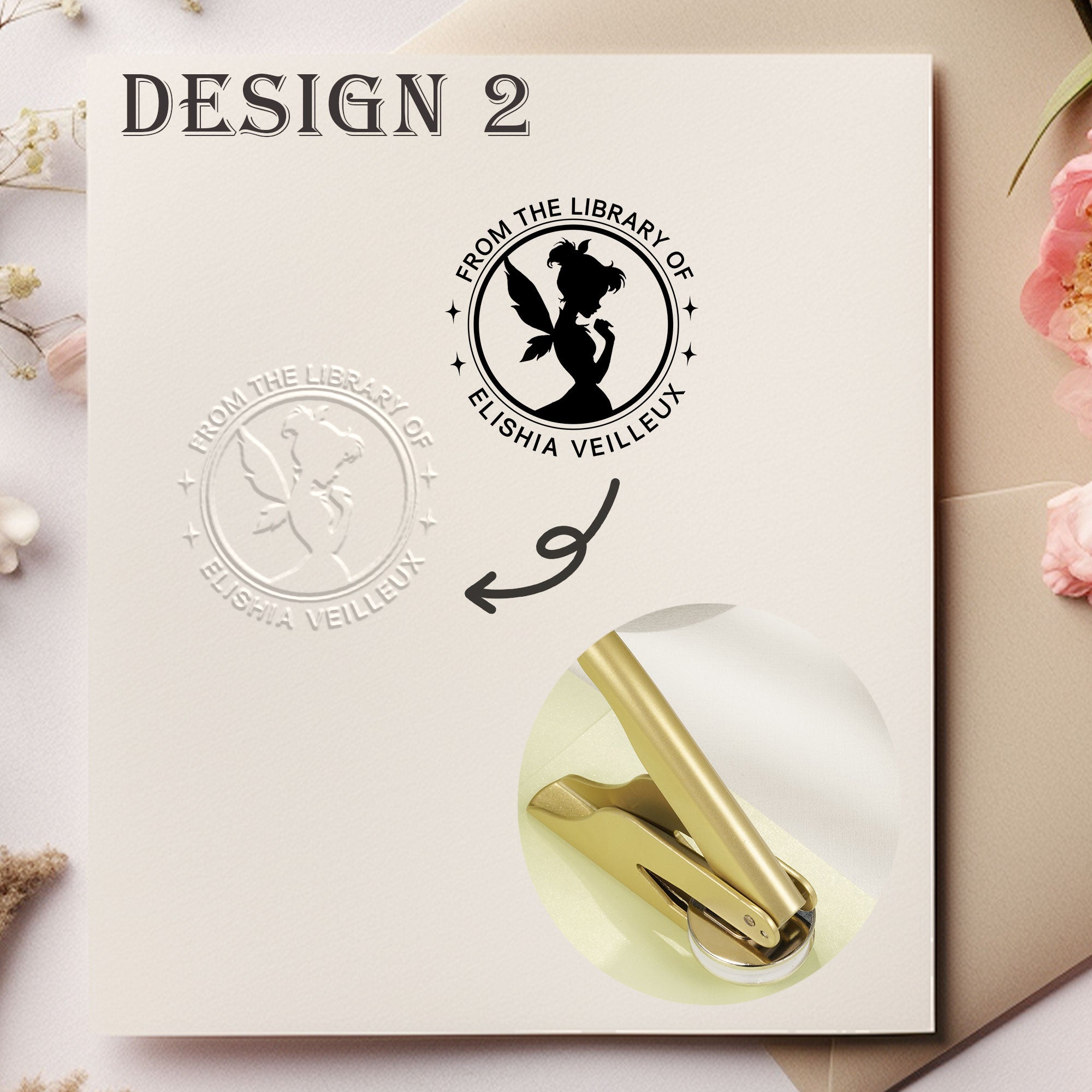 Custom Decor Book Embosser