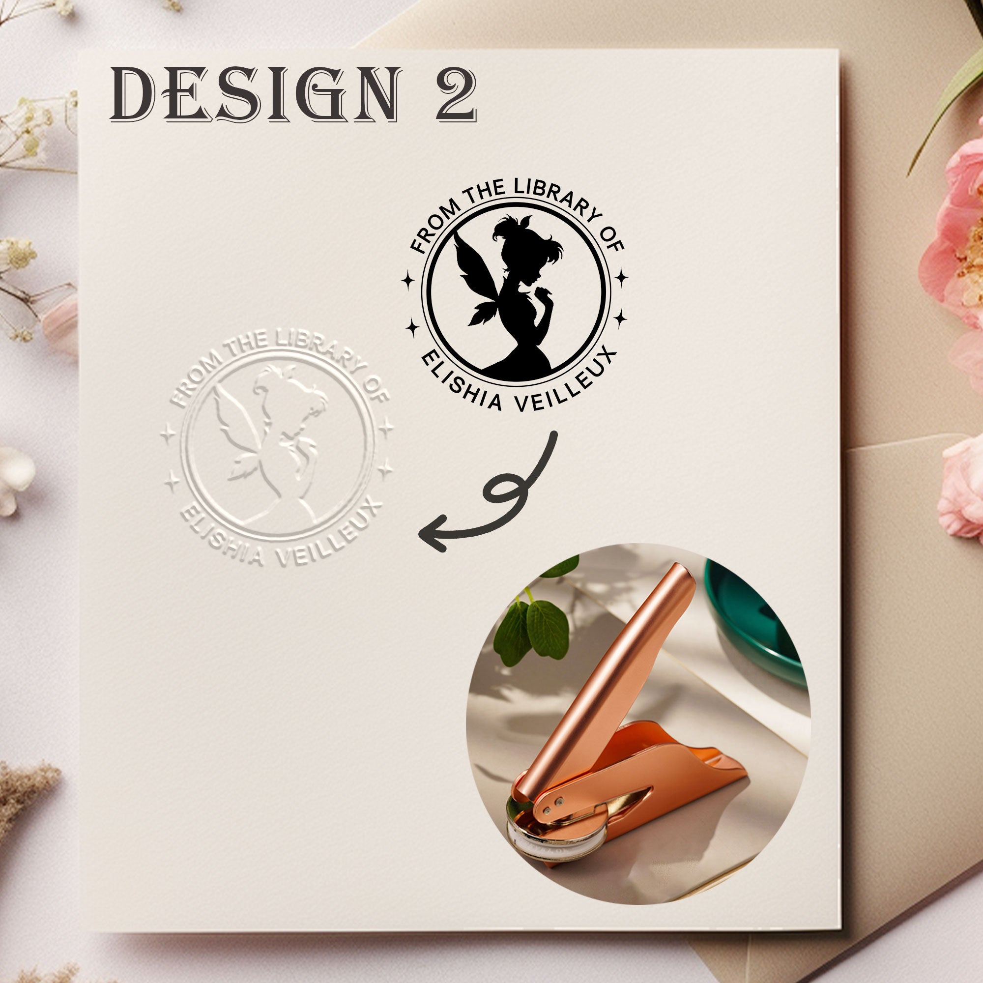 Custom Decor Book Embosser
