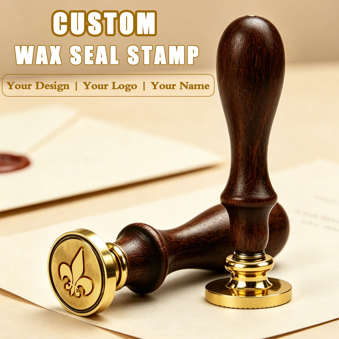 Sealing wax seal custom craft stamp