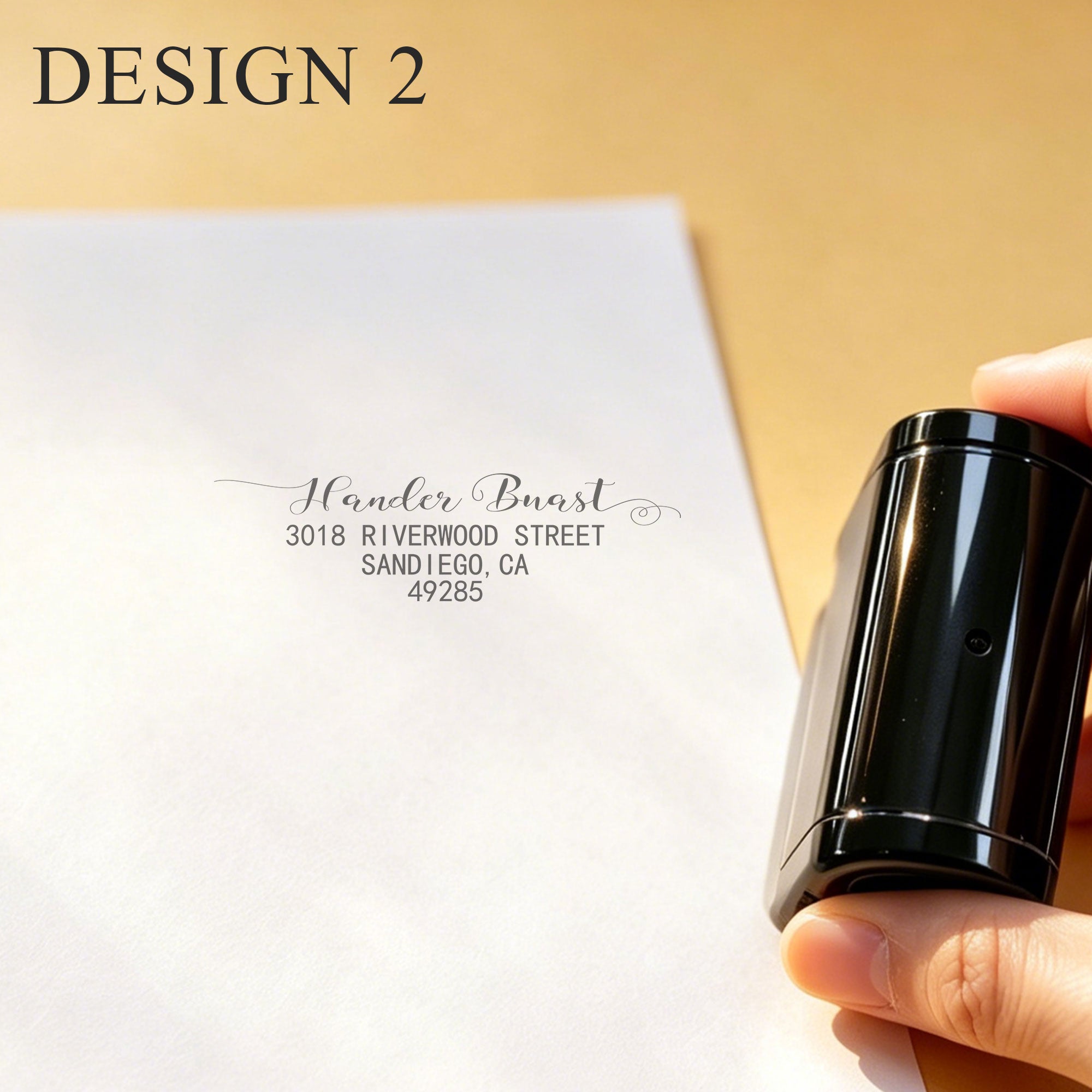 Personalized Return Address Stamp