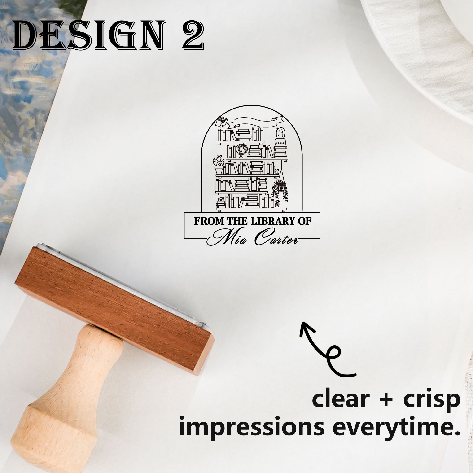 Creative Art Rubber Stamp