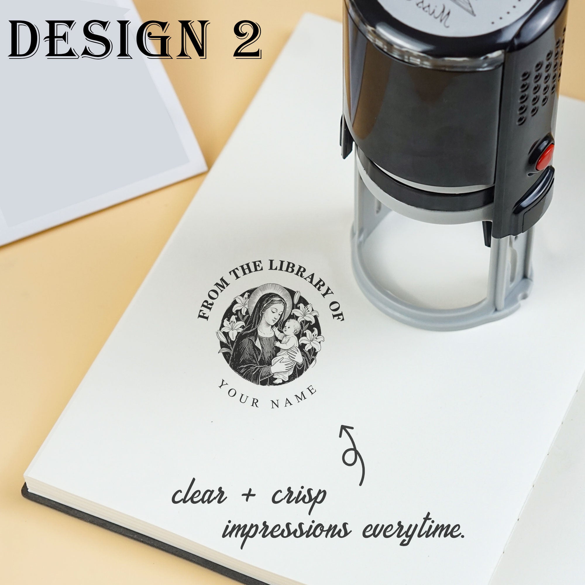 Bohemian Self‑inking Stamp