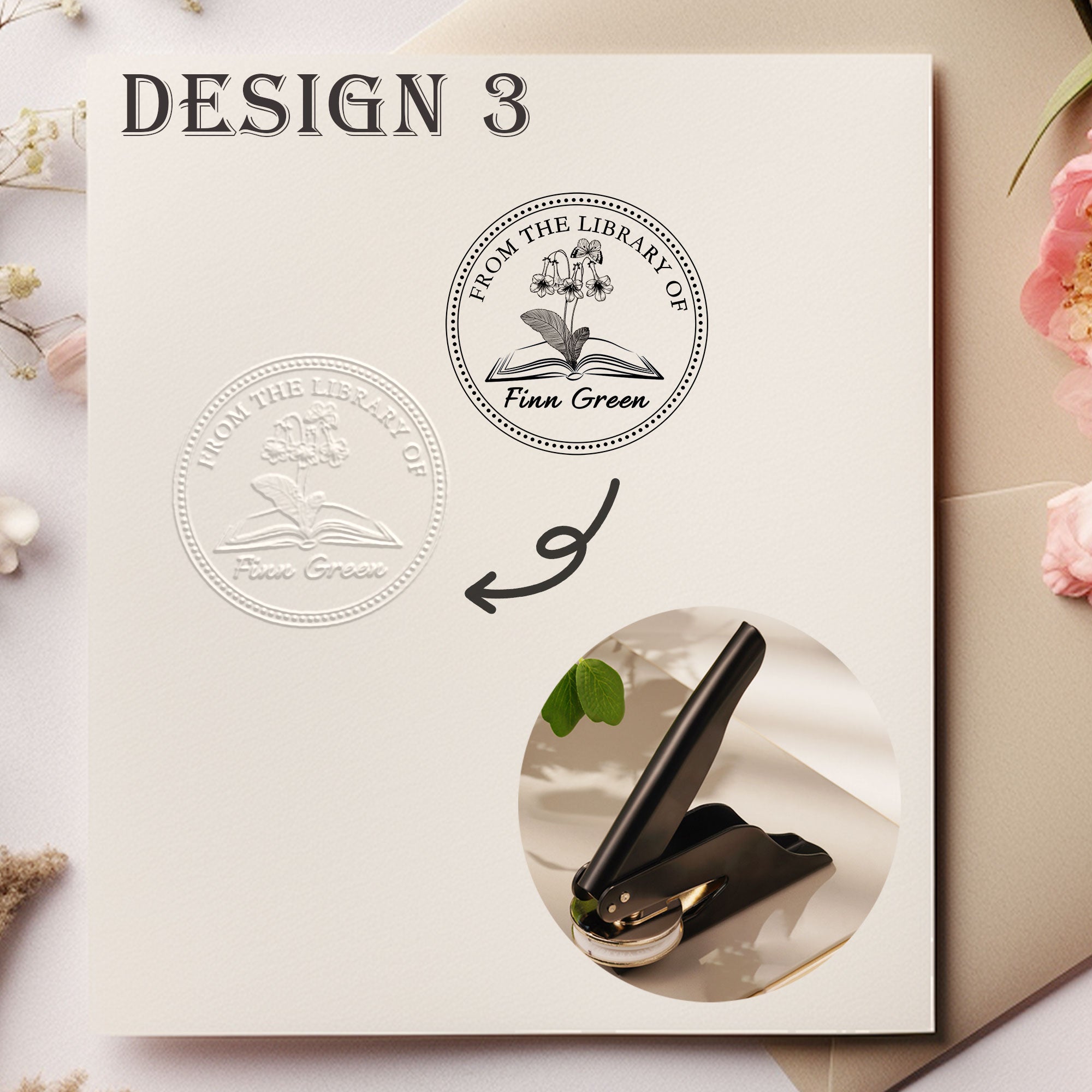 Custom Retro Keepsake Embosser