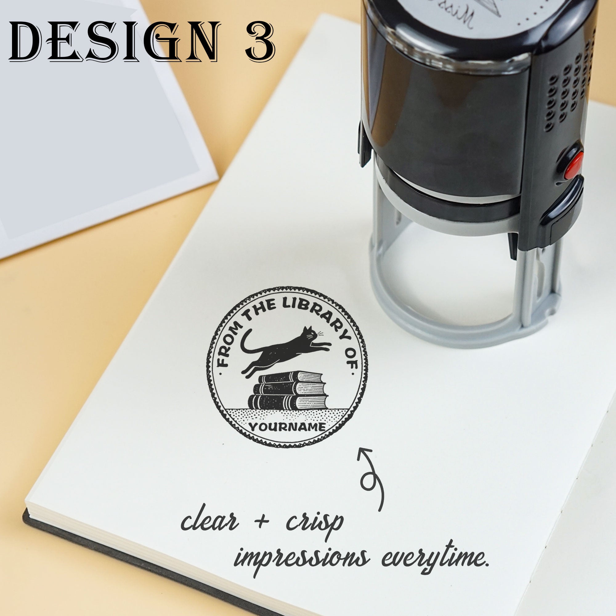 Custom Self‑inking Stamp