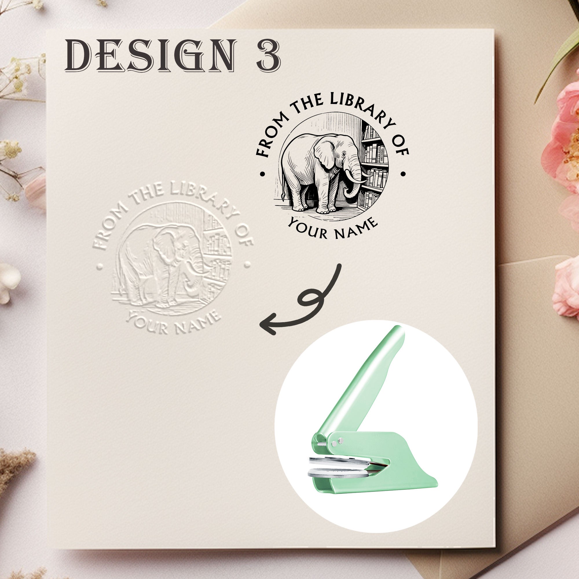 Custom Elegant Paper Embosser