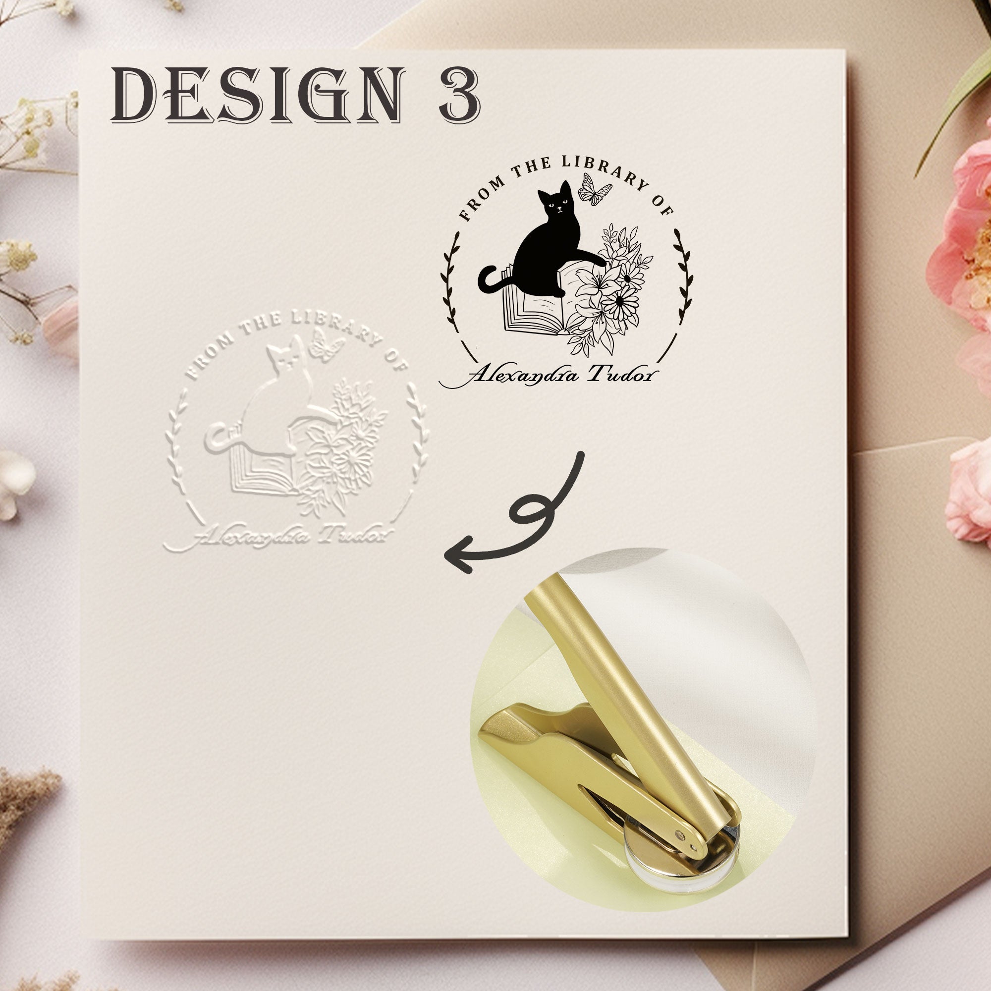 Custom Simple Style Embosser