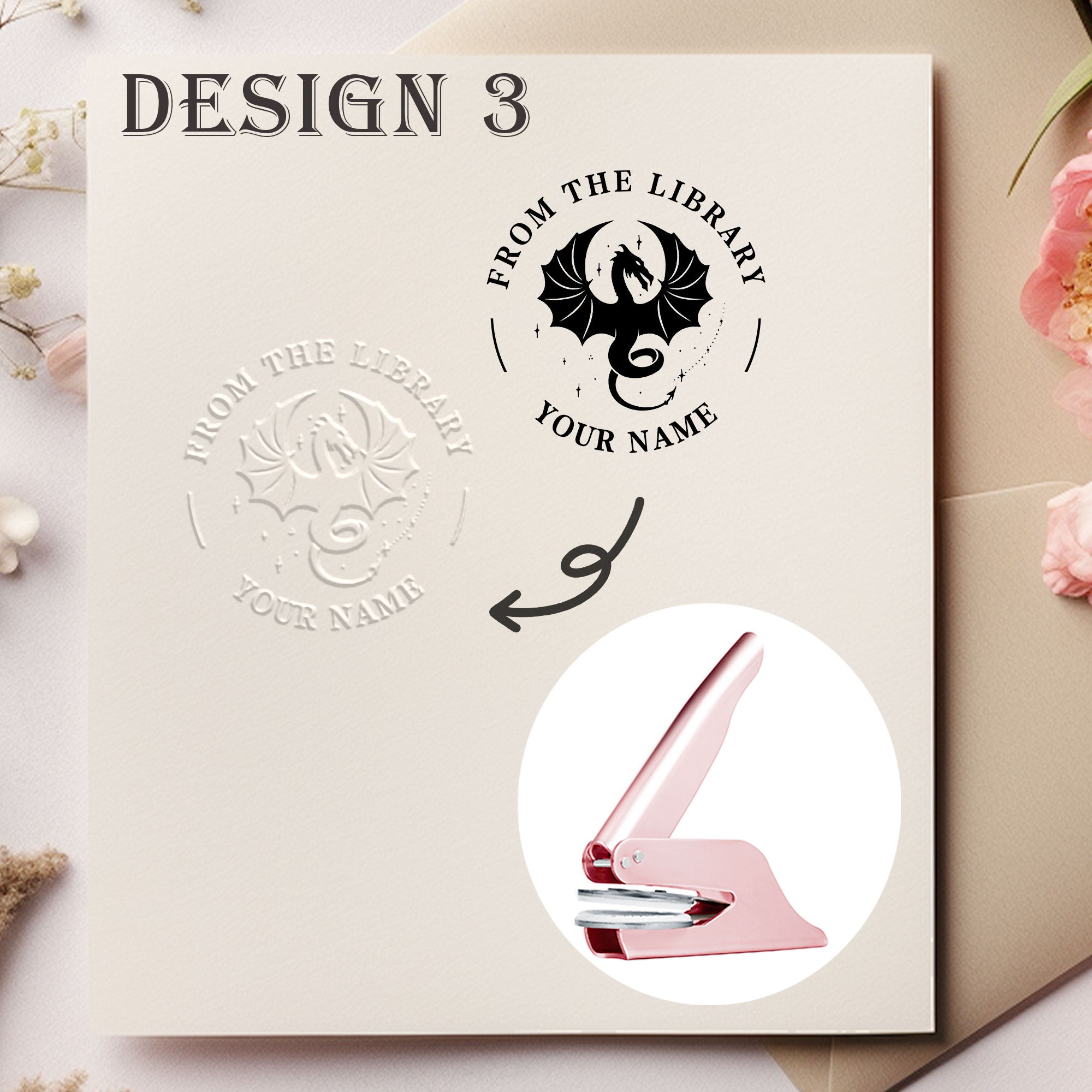 Custom Artistic Seal Embosser