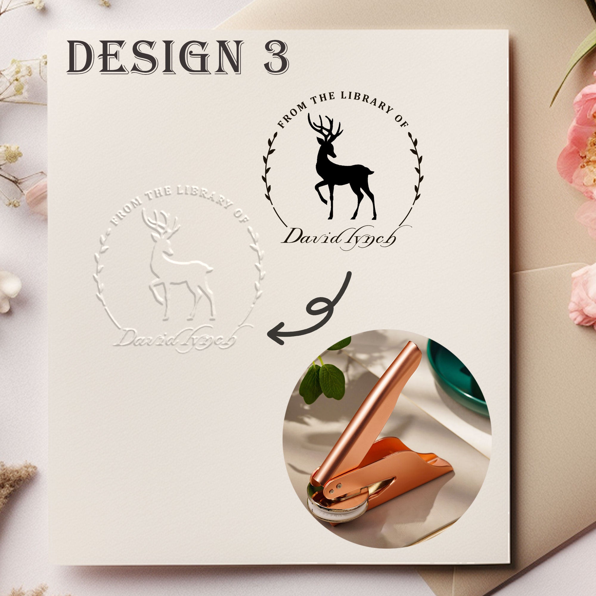 Custom Journal Paper Embosser