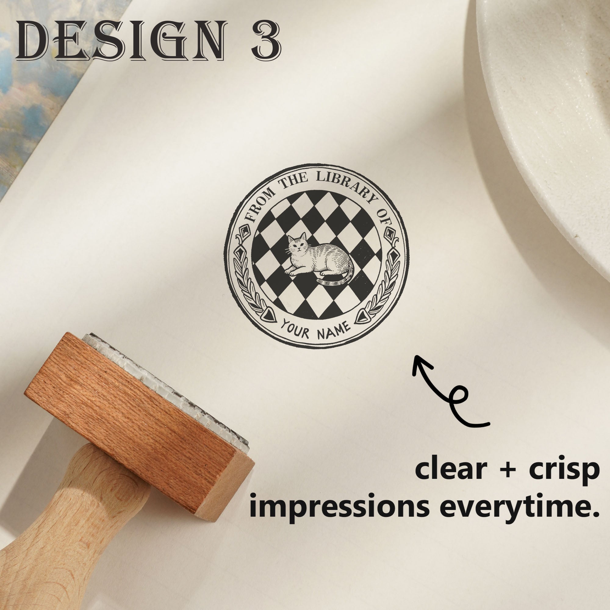 Gift Custom Rubber Stamp
