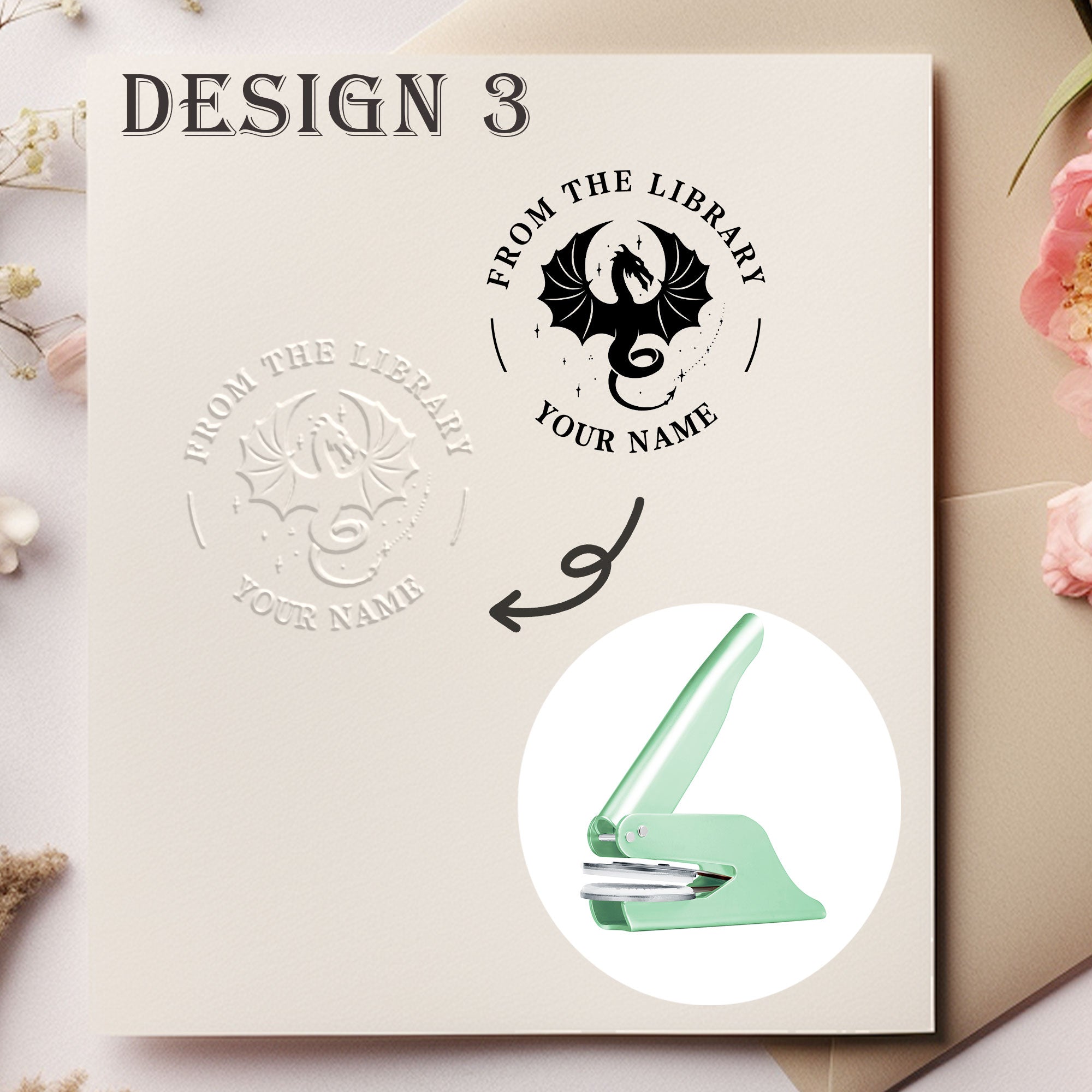 Custom Artistic Seal Embosser