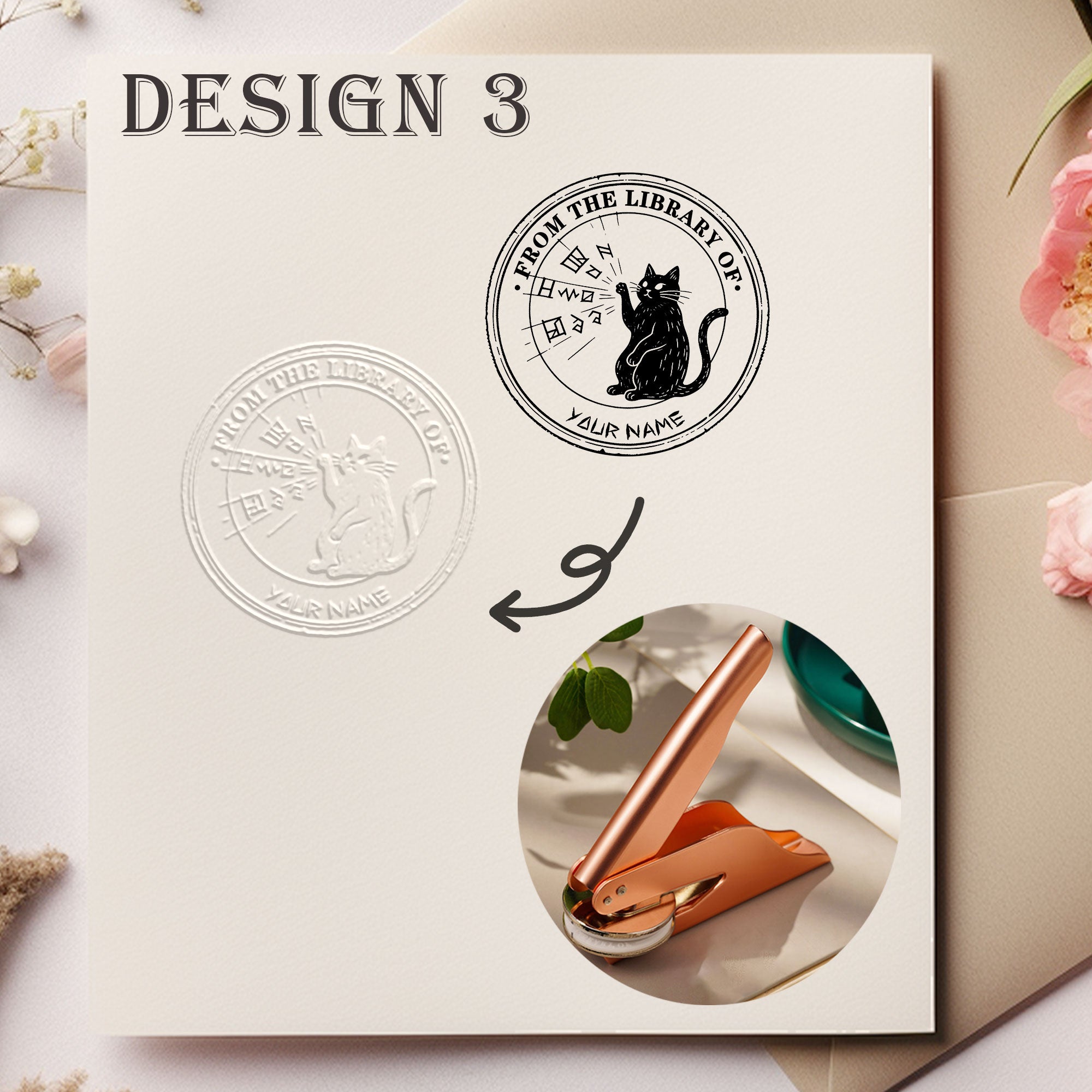 Custom Library Book Embosser