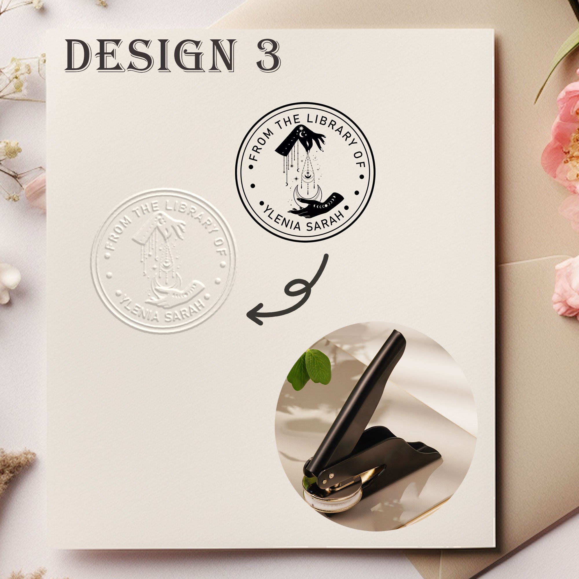 Custom Art Lover Embosser