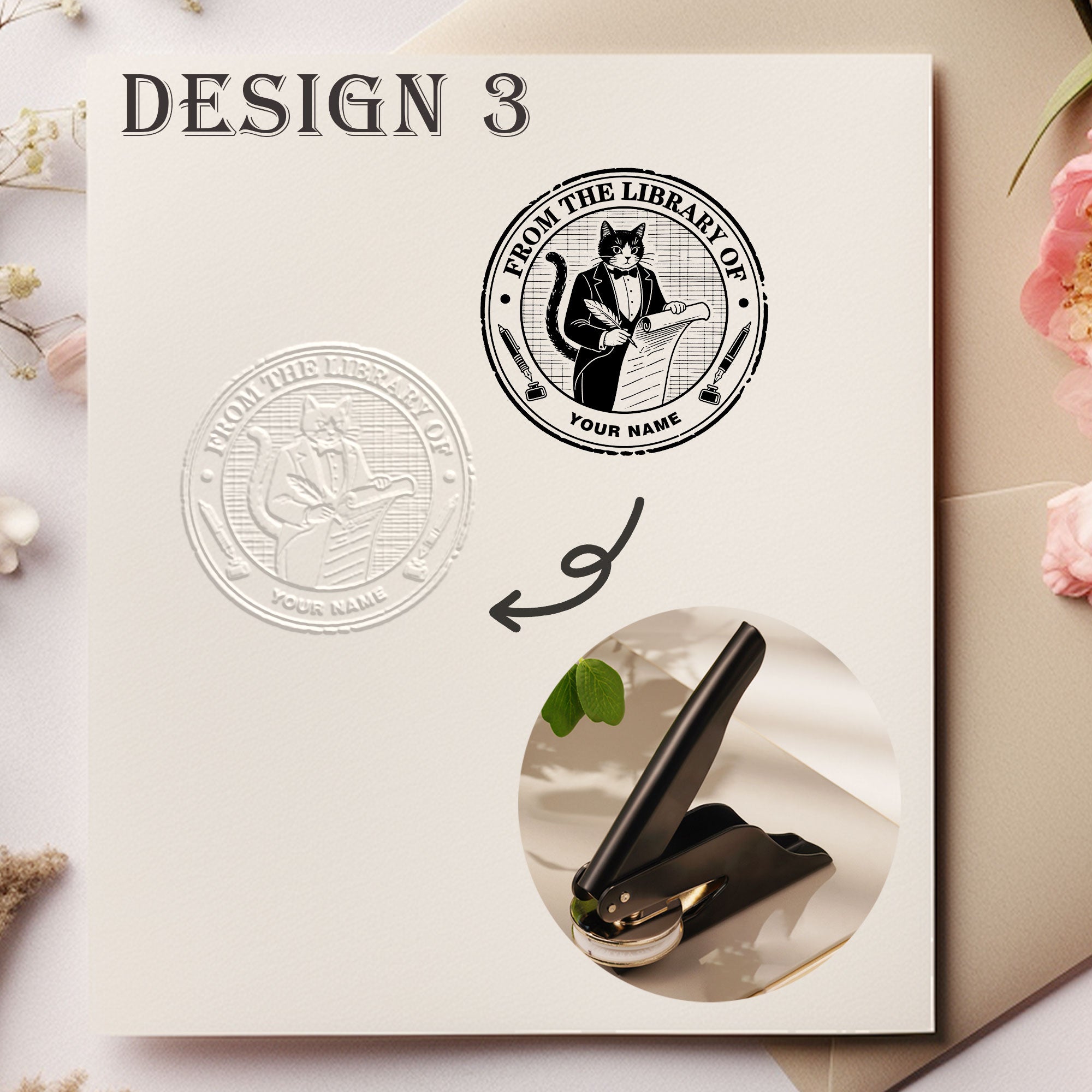 Custom Personalized Embosser