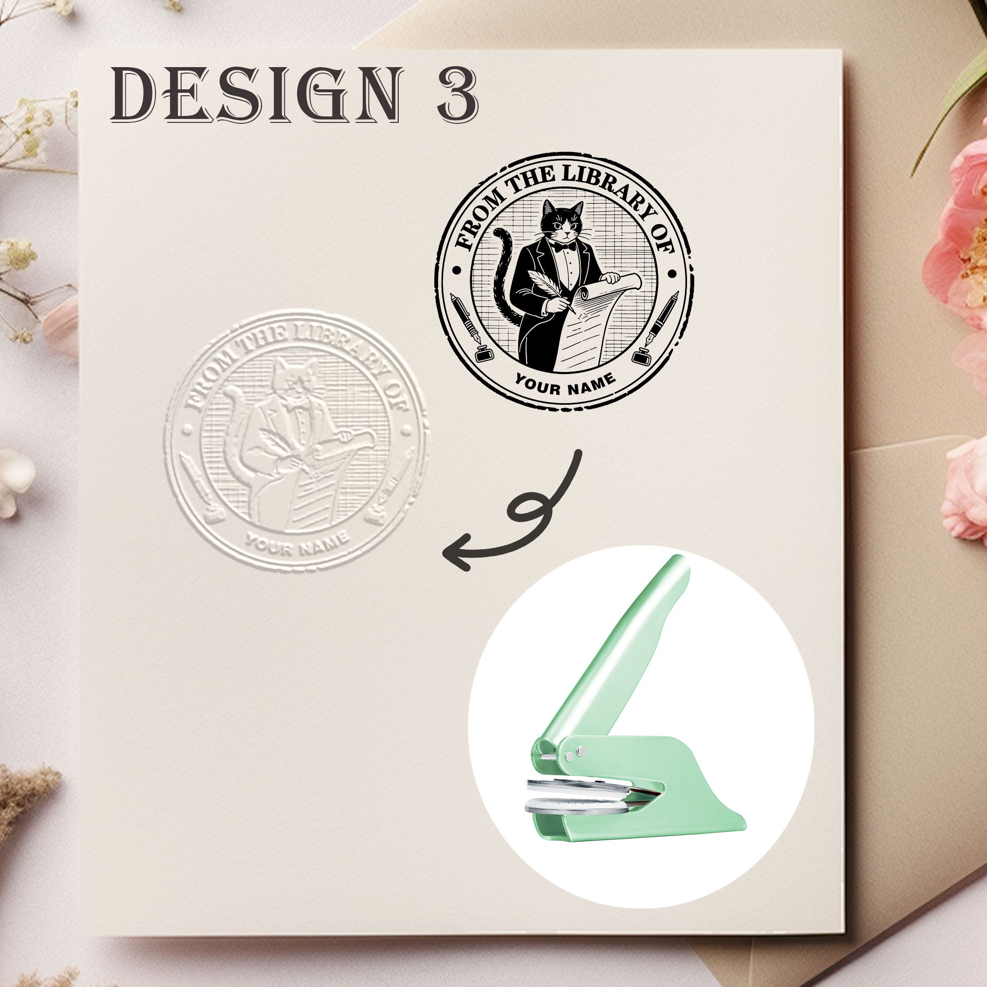 Custom Personalized Embosser