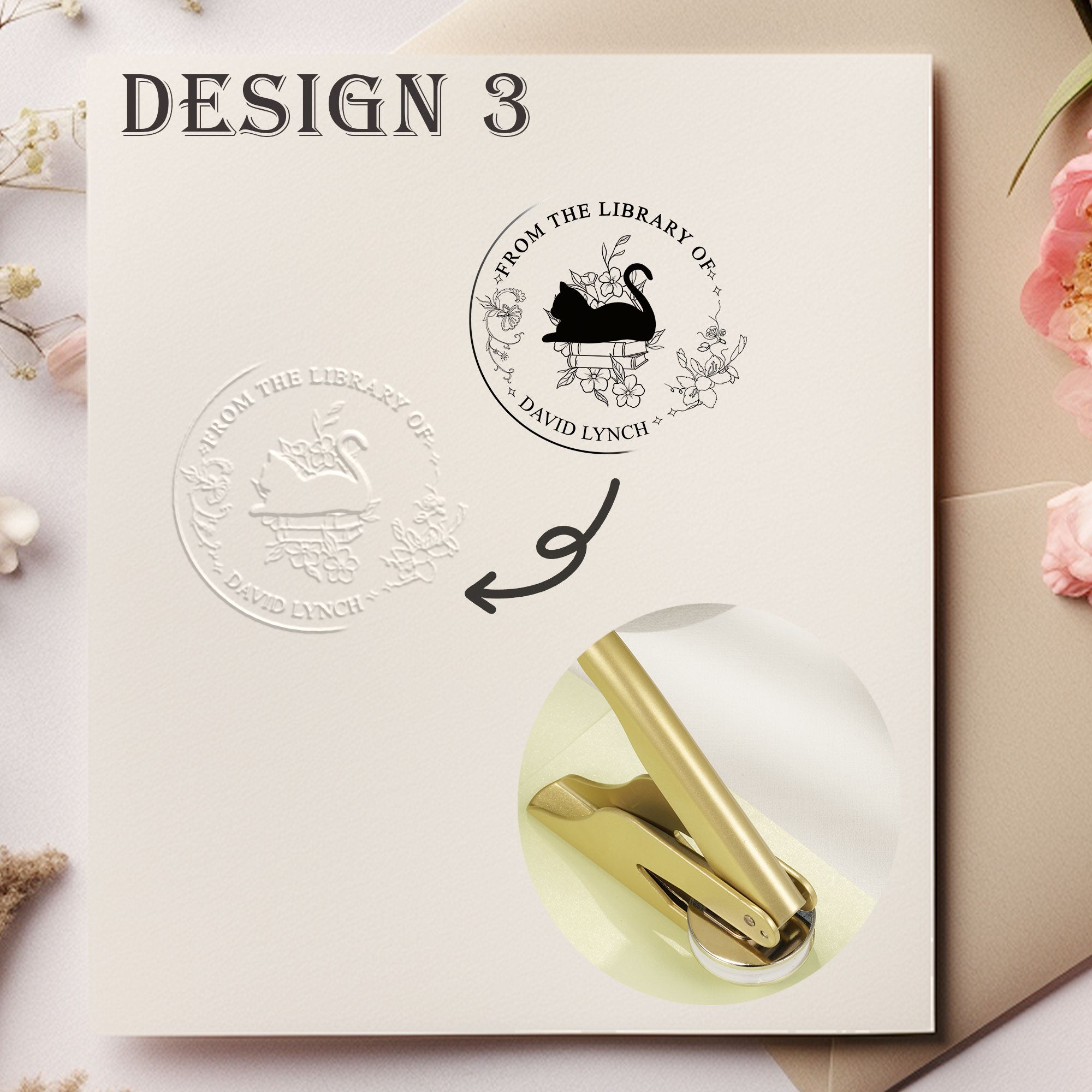 Custom Artistic Seal Embosser