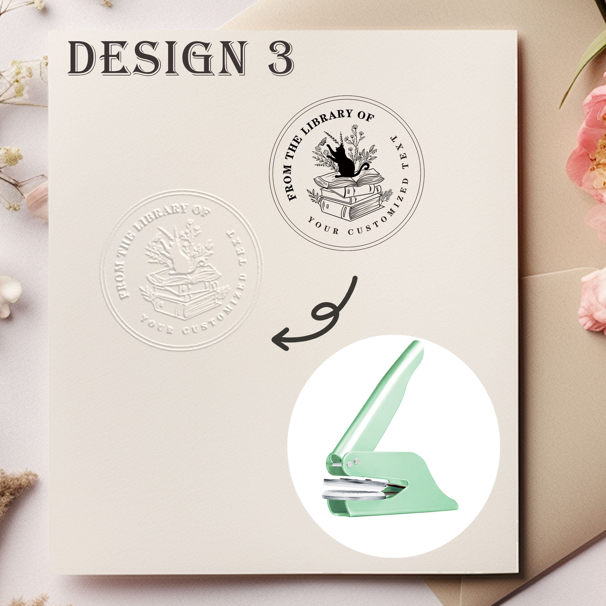 Custom Private Library Embosser