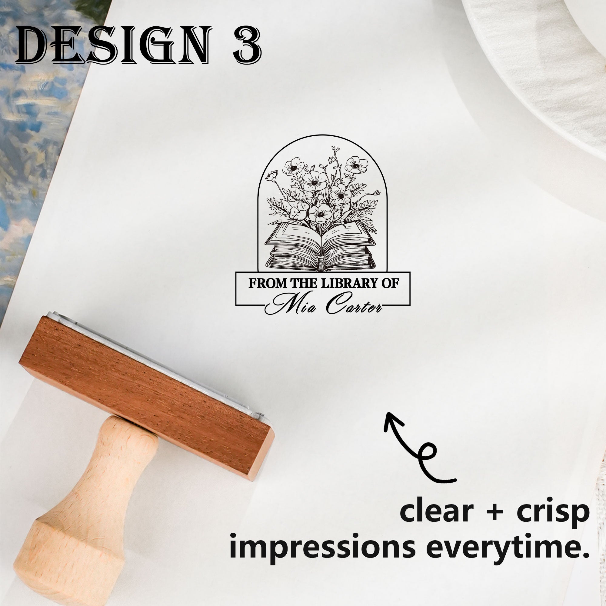 Creative Art Rubber Stamp